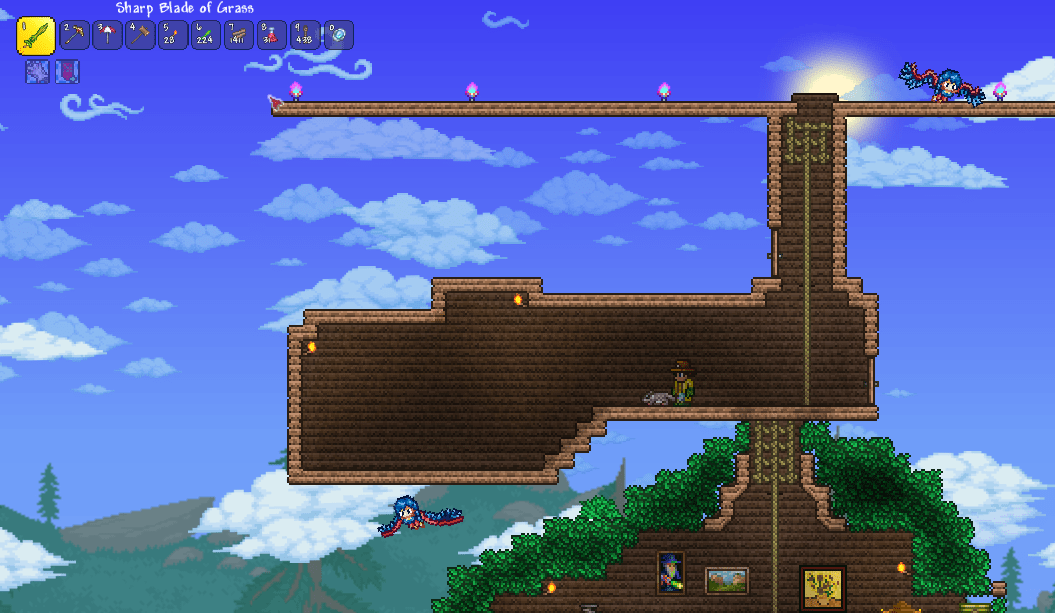 How is this room missing a wall? r/Terraria