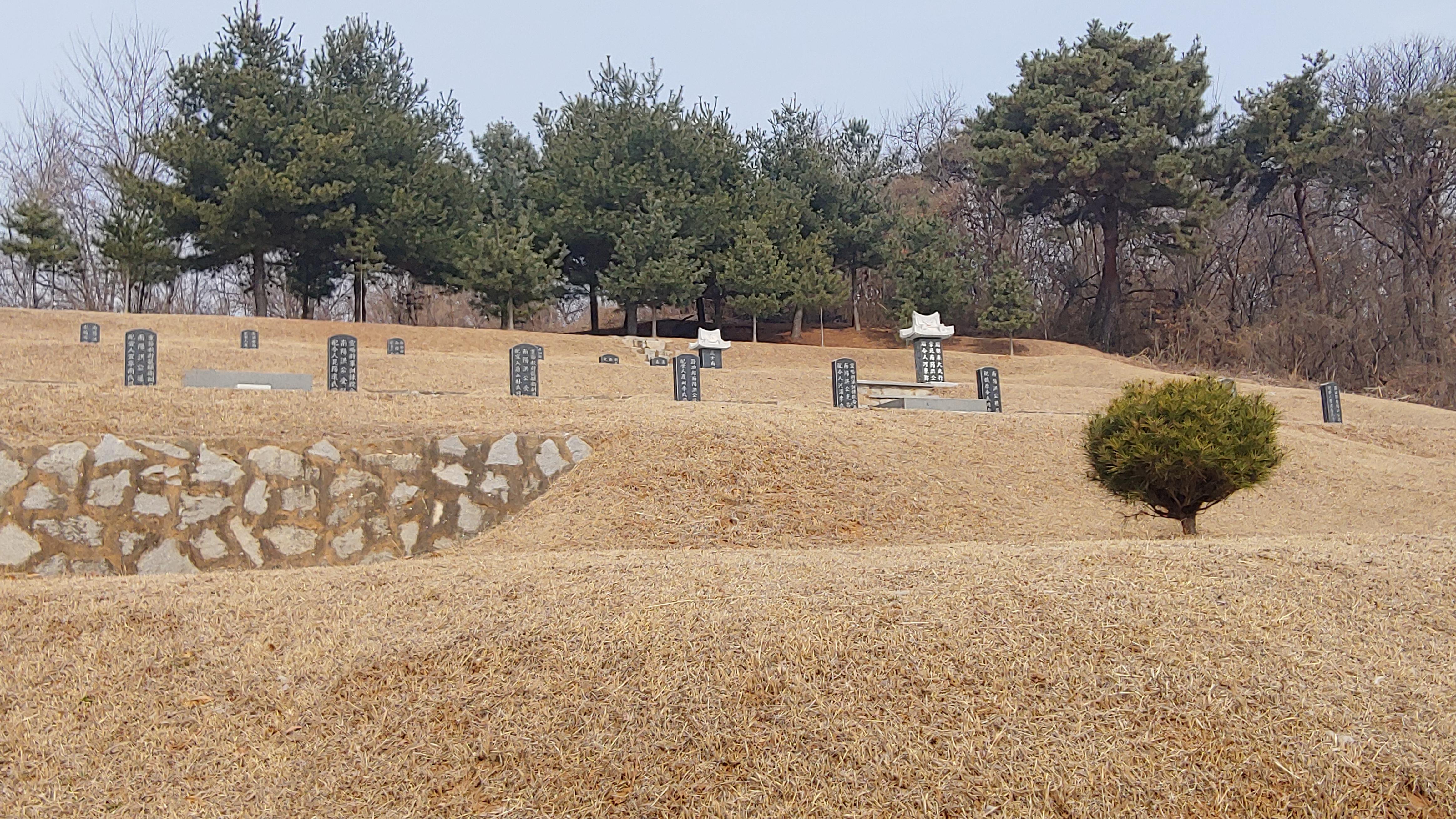 My family's traditional korean burial grounds. Over 17 generations of