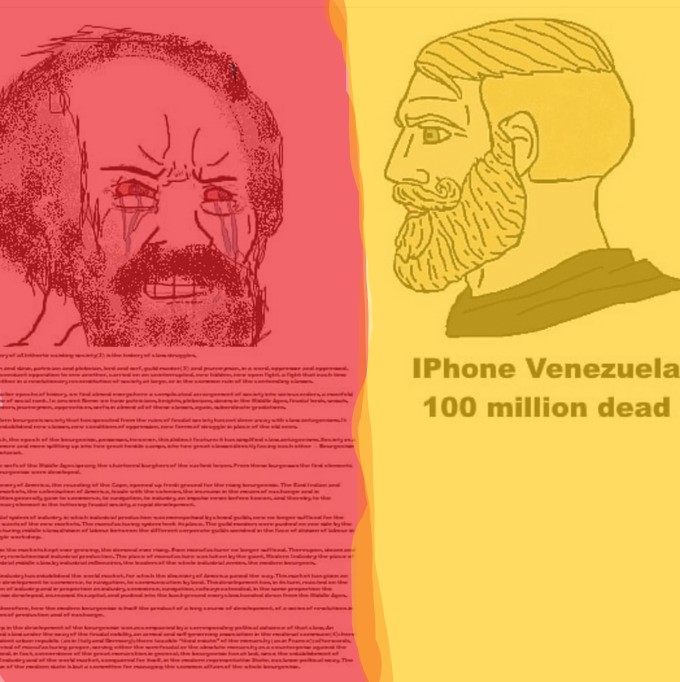 iPhone Venezuela bottom text 100 billion dead