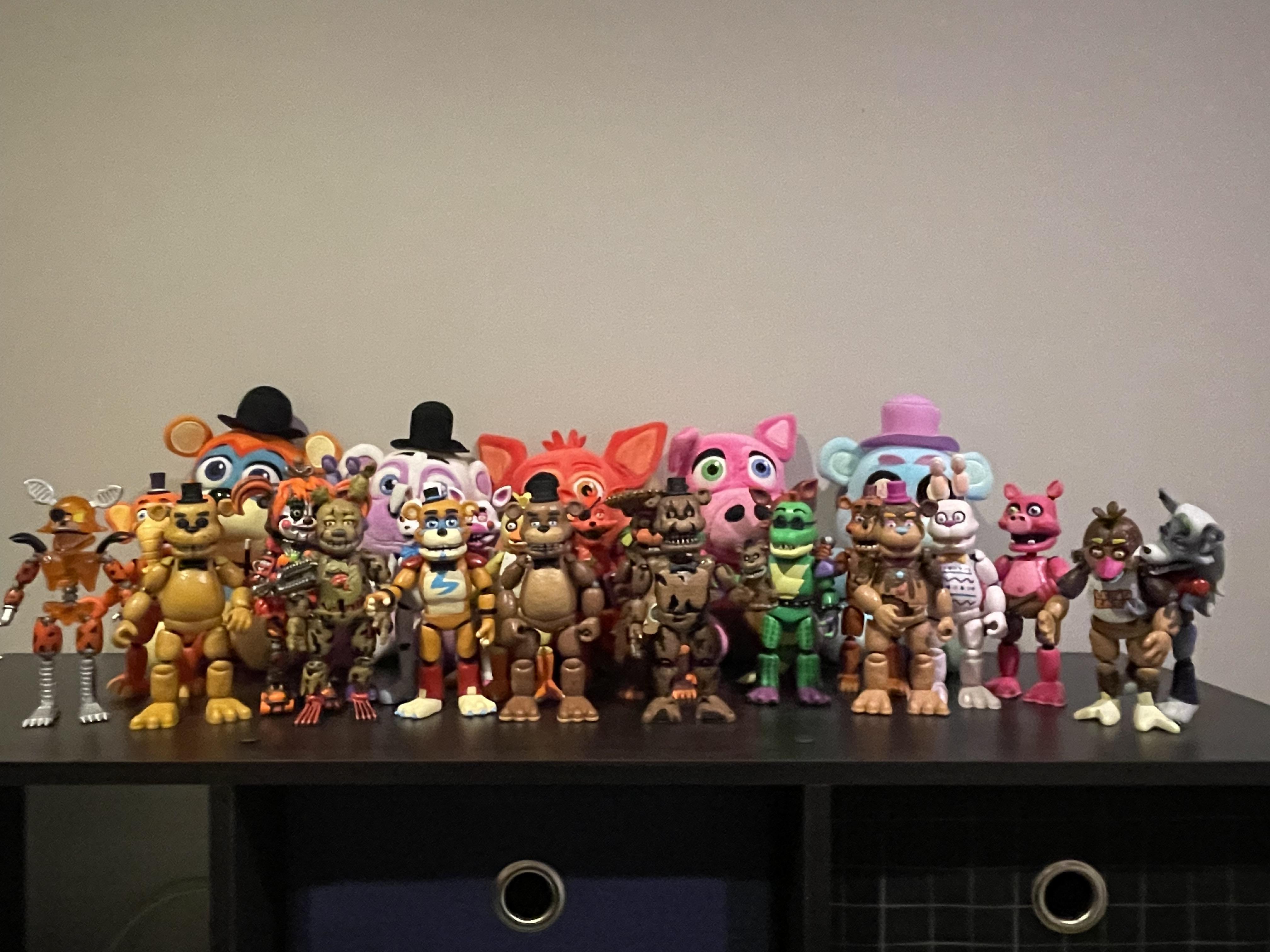 All of my FNaF Funko Action Figures so far r/fivenightsatfreddys
