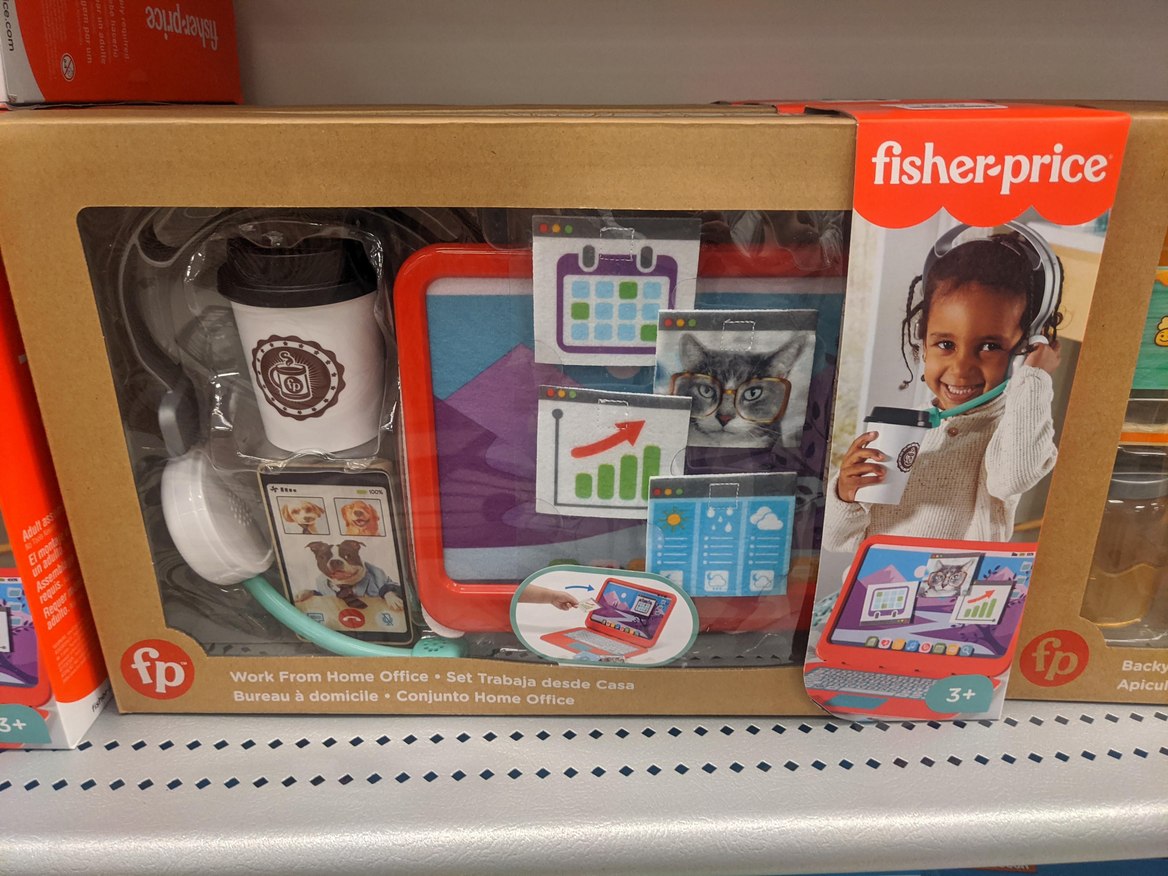 Work from home office playset from Fisher Price r/antiwork