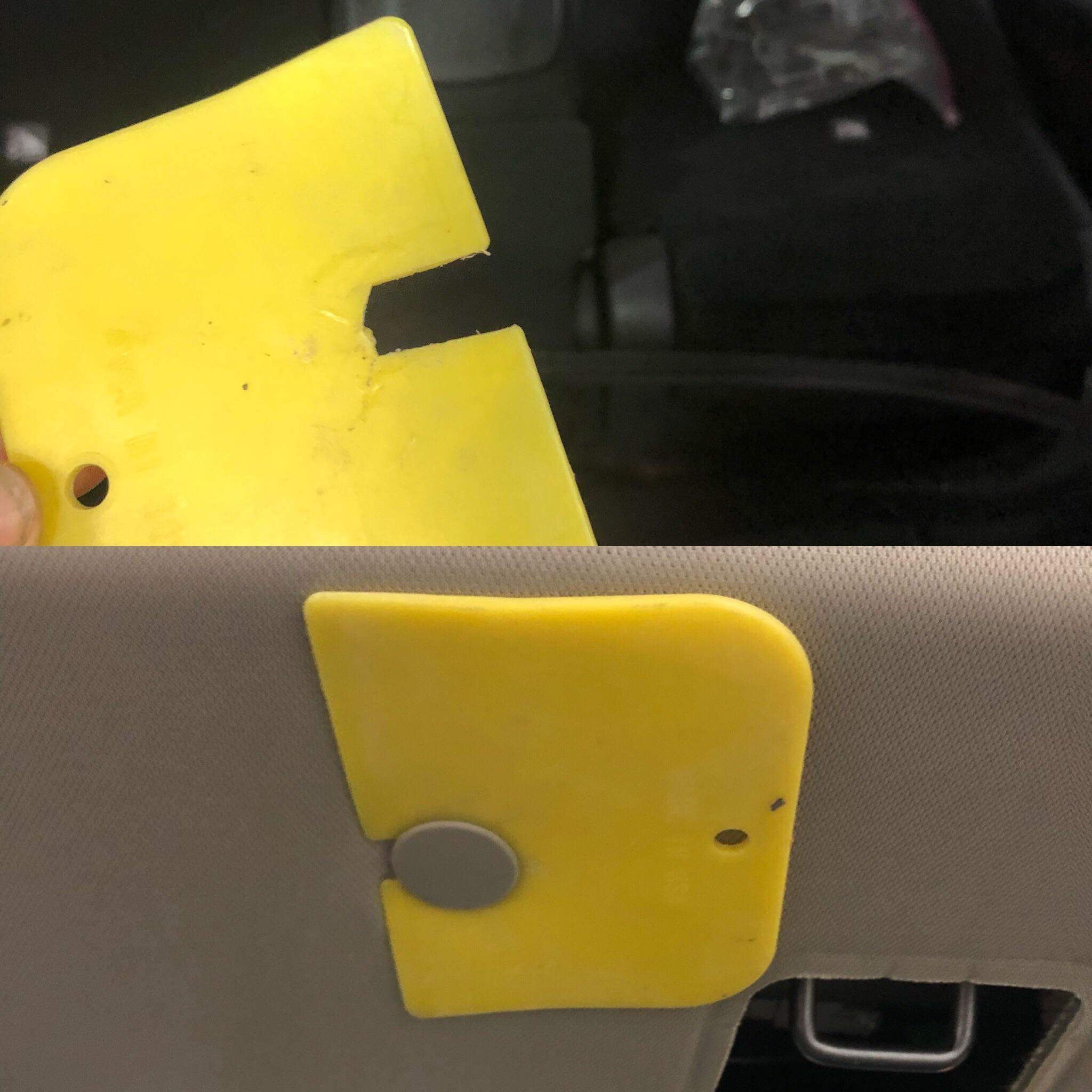 Just a little trick I use to protect headliners or hood insulators from