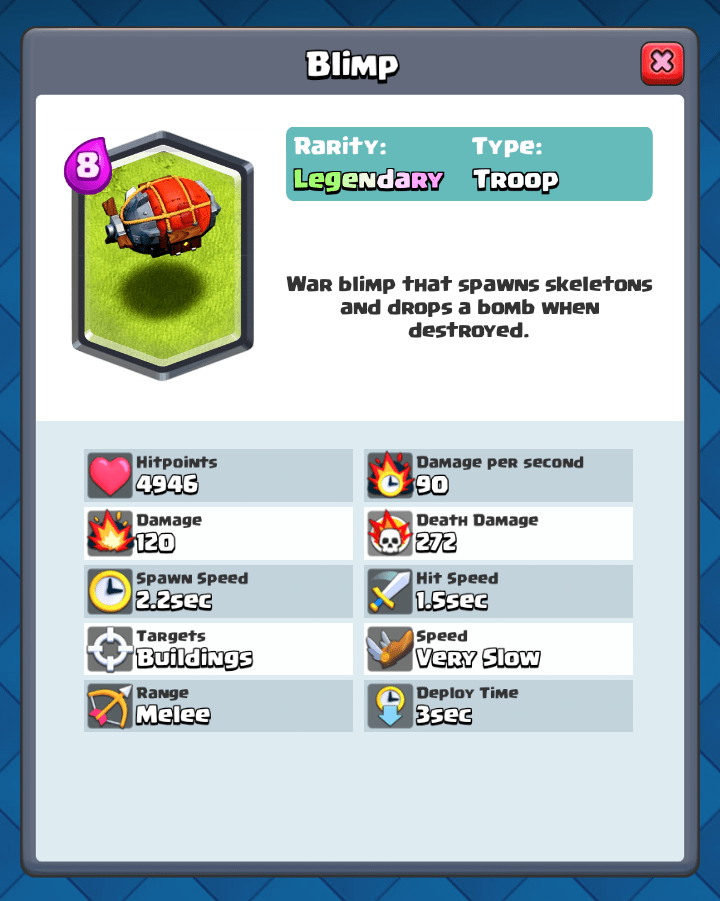 Idea for a new heavy tank. r/Clash_Royale