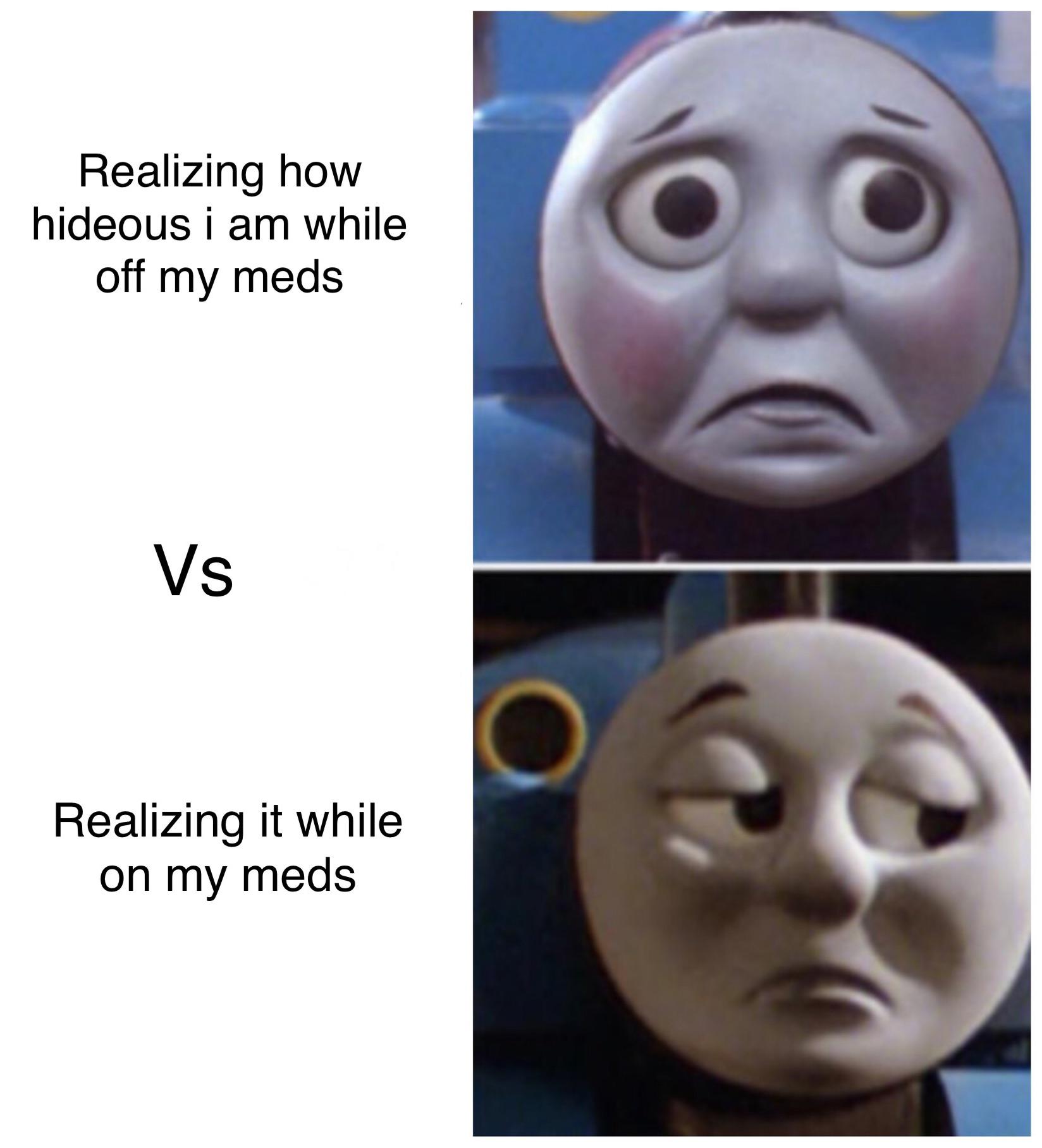 At the very least i care a little less r/BodyDysmorphiaMemes