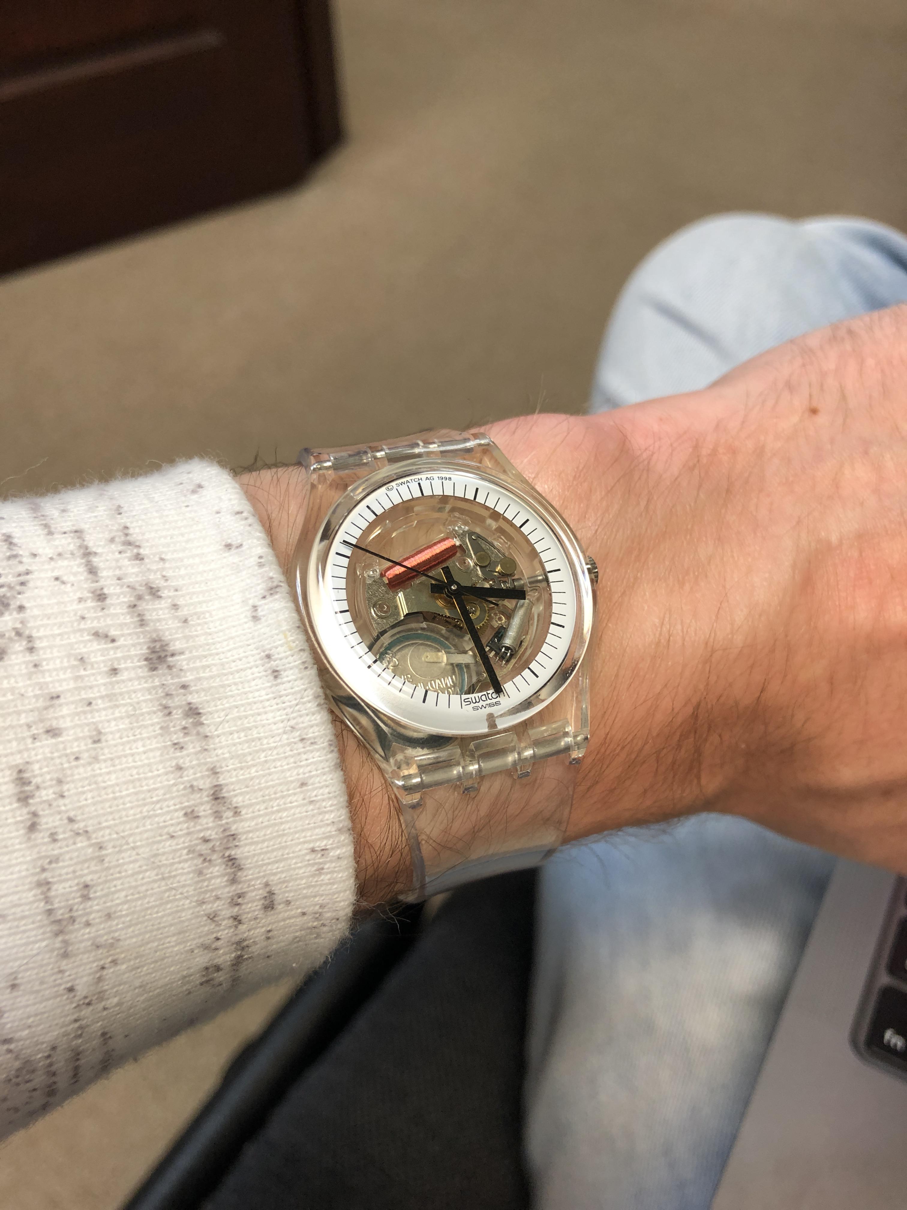 [Swatch] A “clear” winner in my book the Swatch GZ157 r/Watches