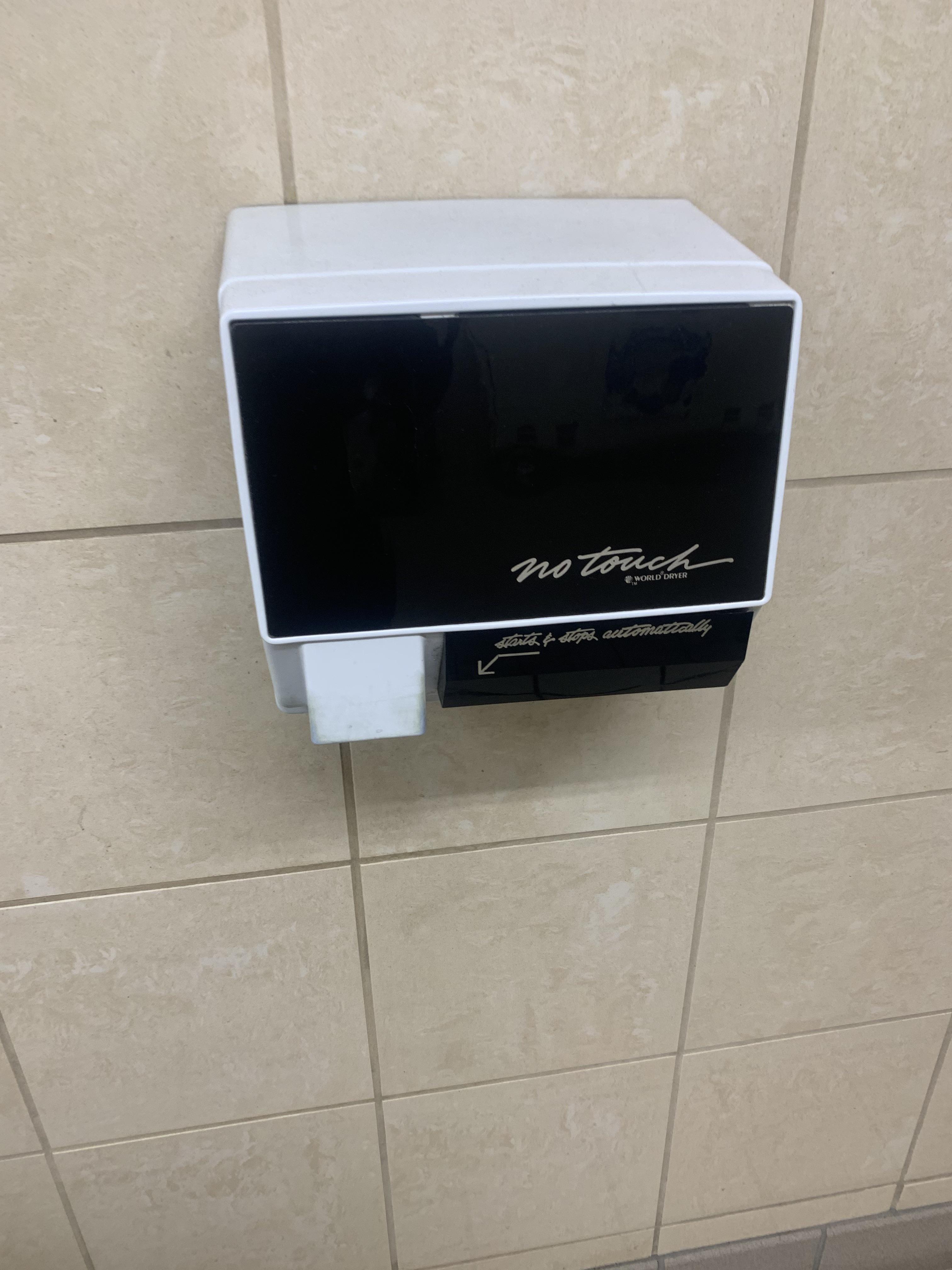 World Dryer no Touch Sam’s club Dallas, TX r/HandDryer