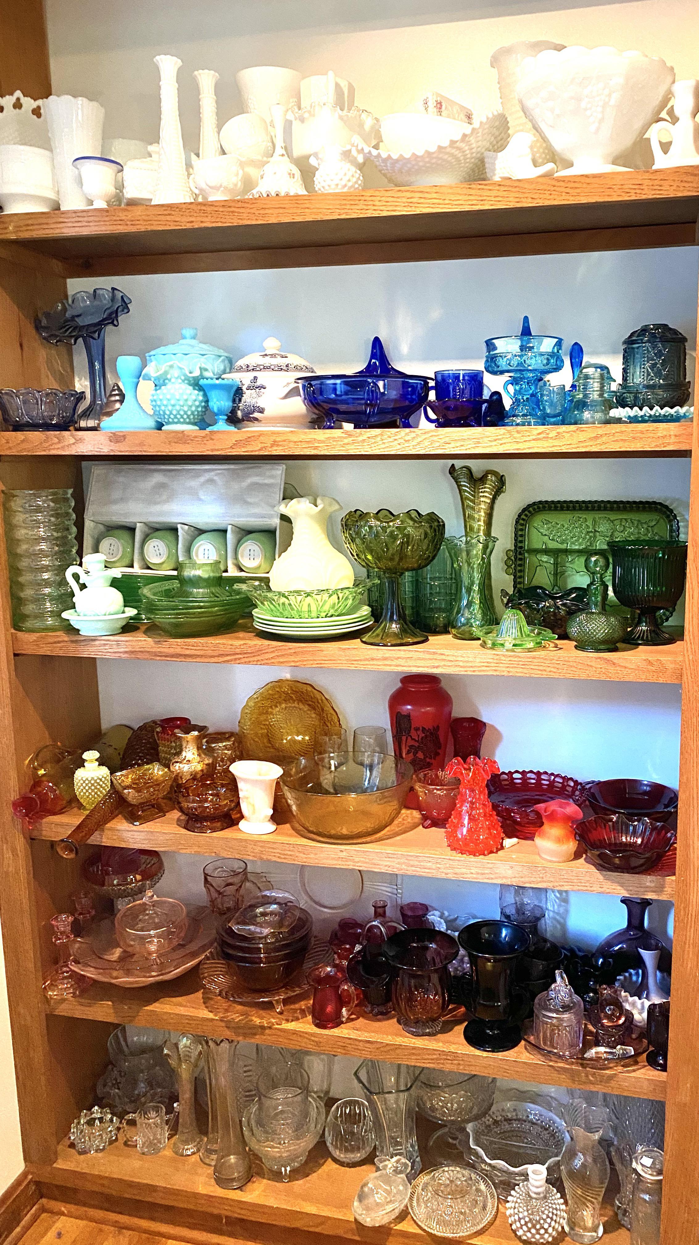 A Redditor posted their glass collection here a few days ago. I'm here