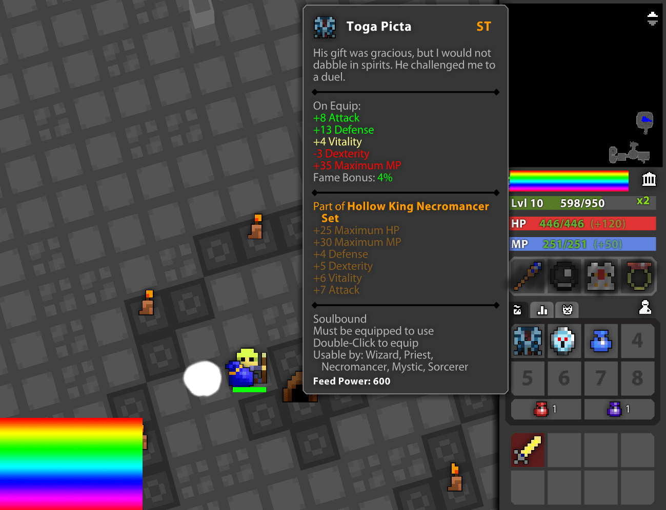 Try not to get triggered episode 15 Level 10 Redstar gets robe r/RotMG