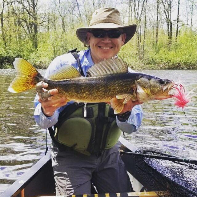 Walleye on the Fly. Northern Wisconsin. r/flyfishing