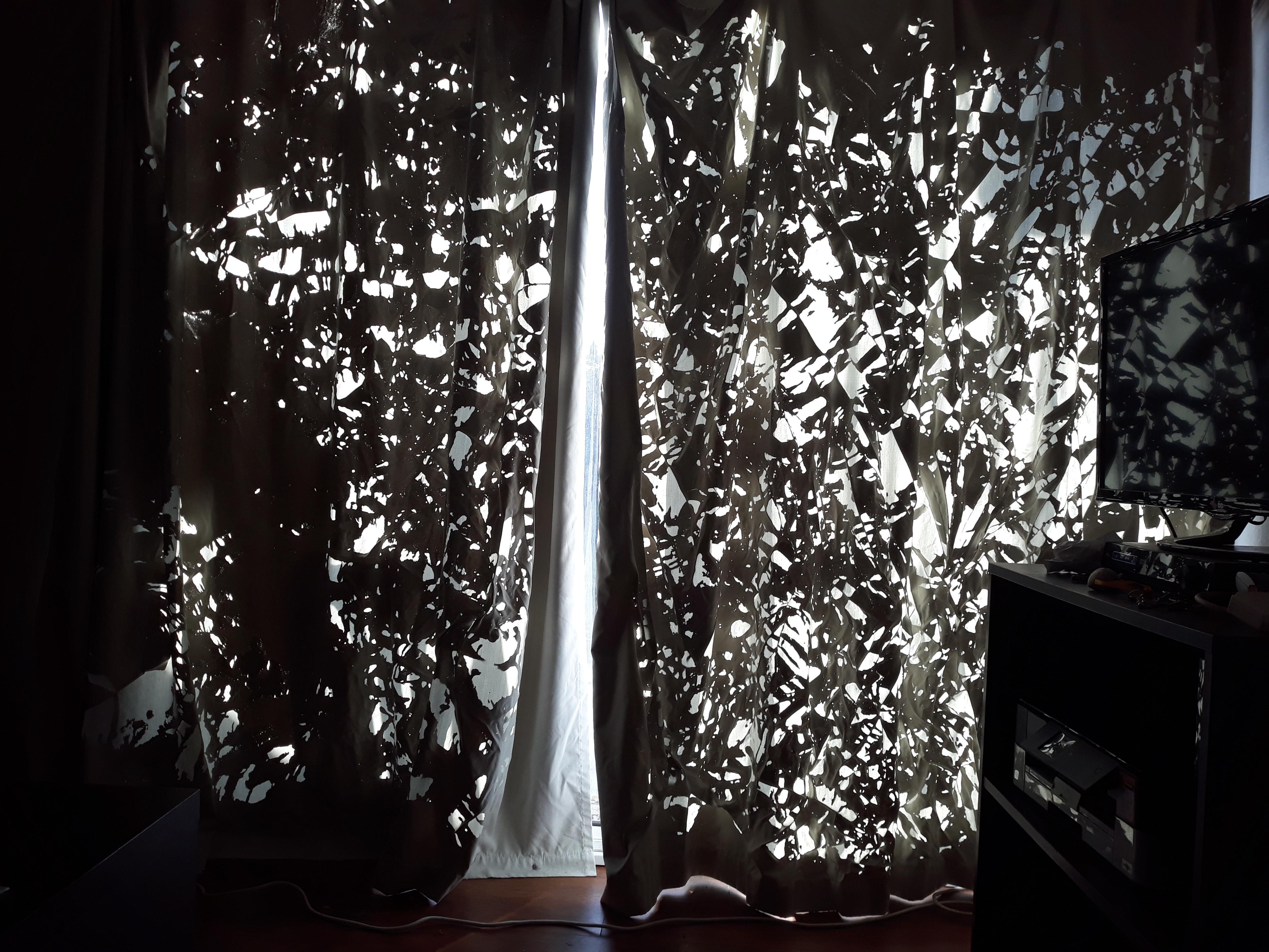 Curtains messed up in dryer r/mildlyinteresting