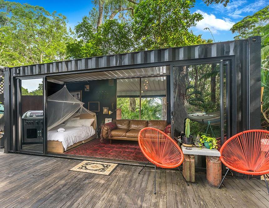 20 ft Small and Cozy Shipping Container House, NSW, Australia r/containerhomes