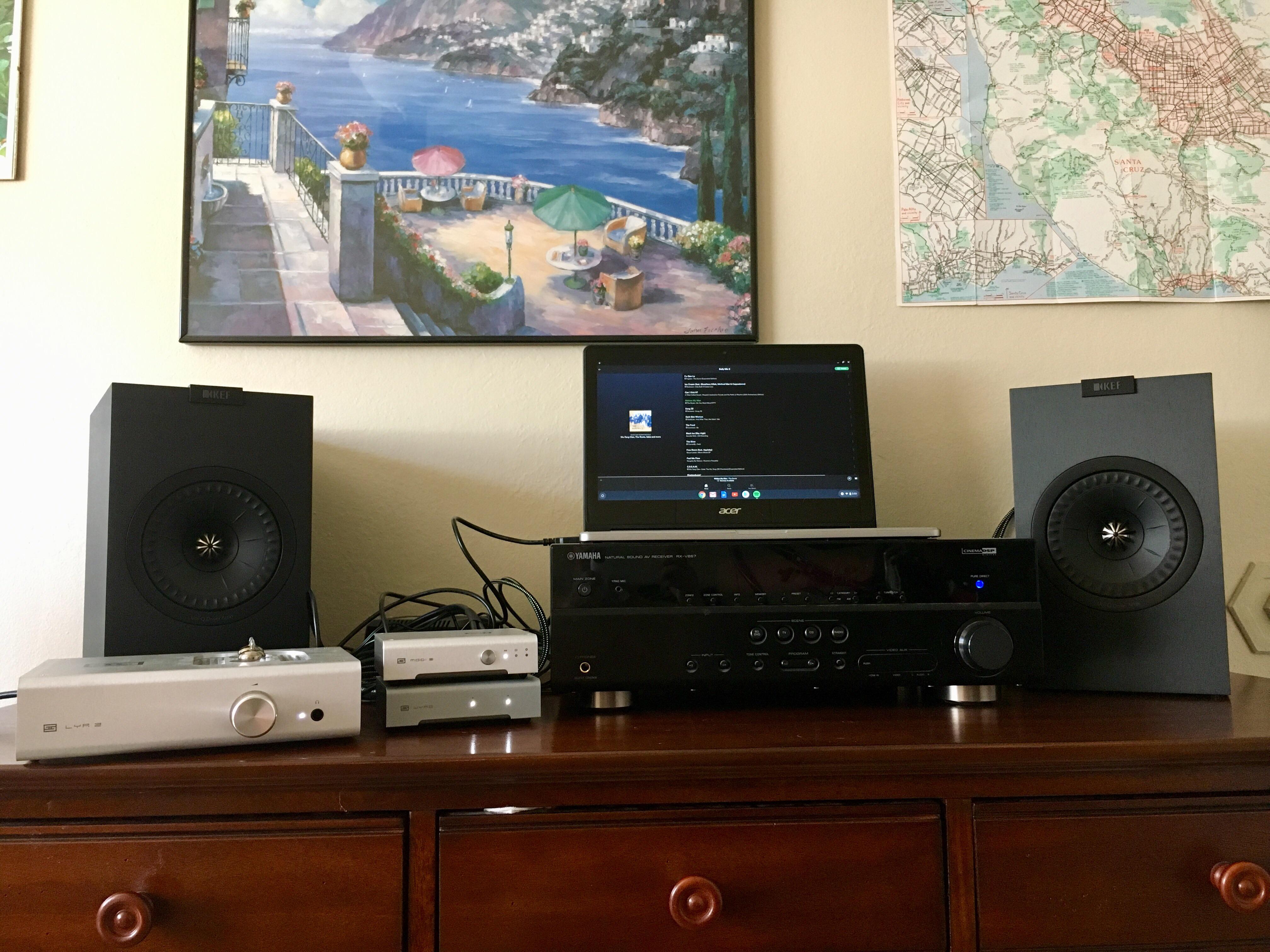 KEF Q150 arrived today my first ever audiophile setup! r/audiophile