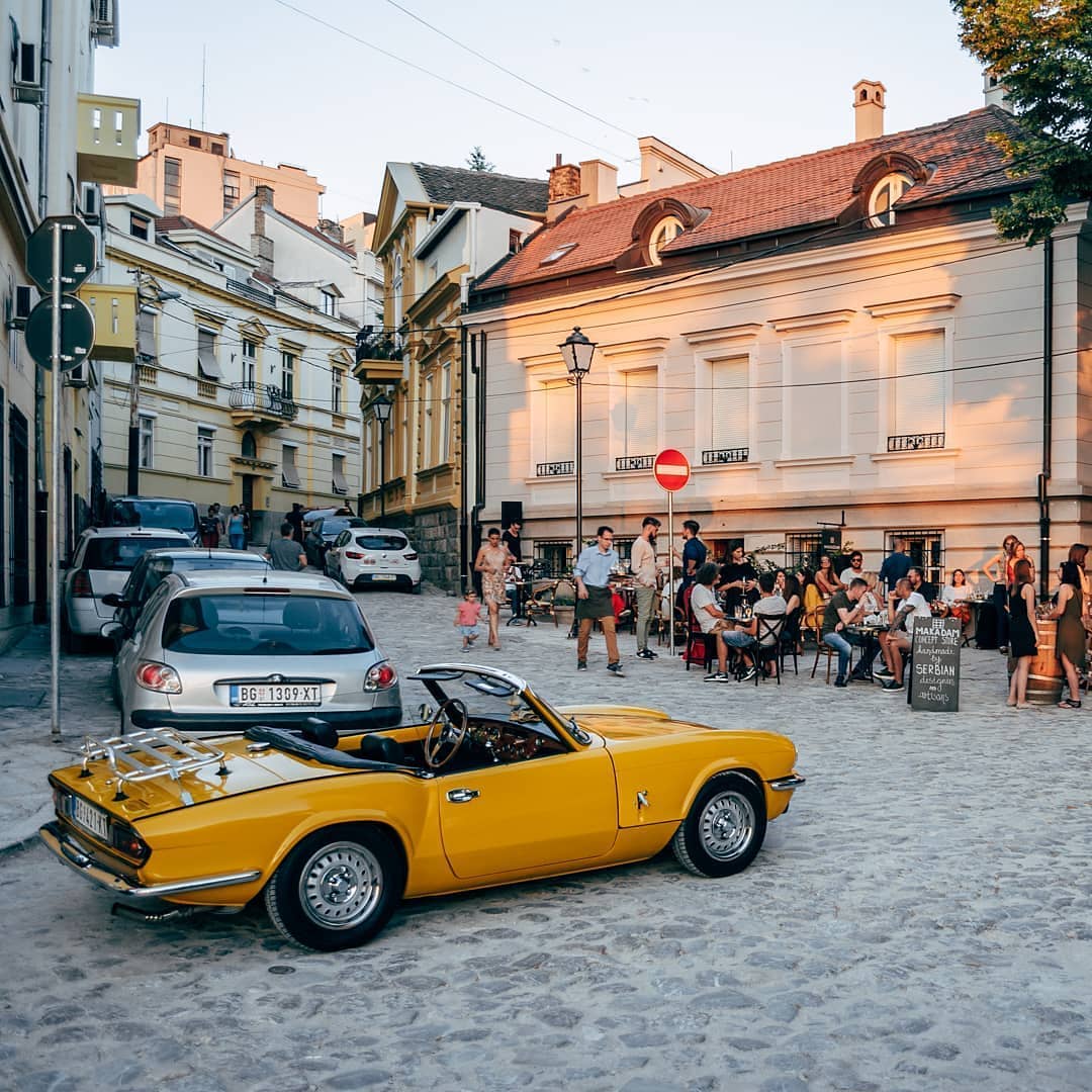 This nice old car in Zadarska street, Belgrade r/classiccars