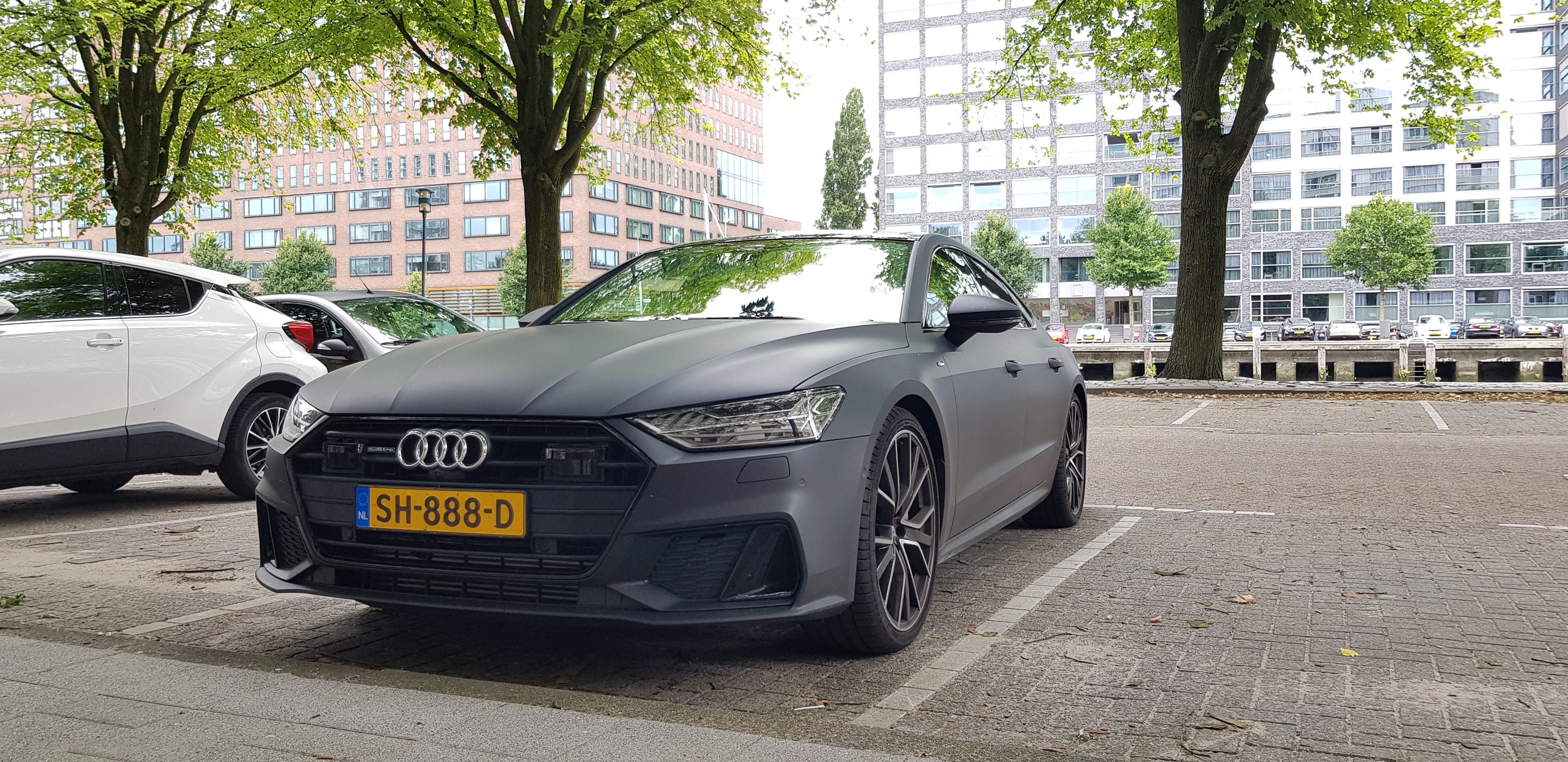 Found this 2018 a7 in matte grey Audi