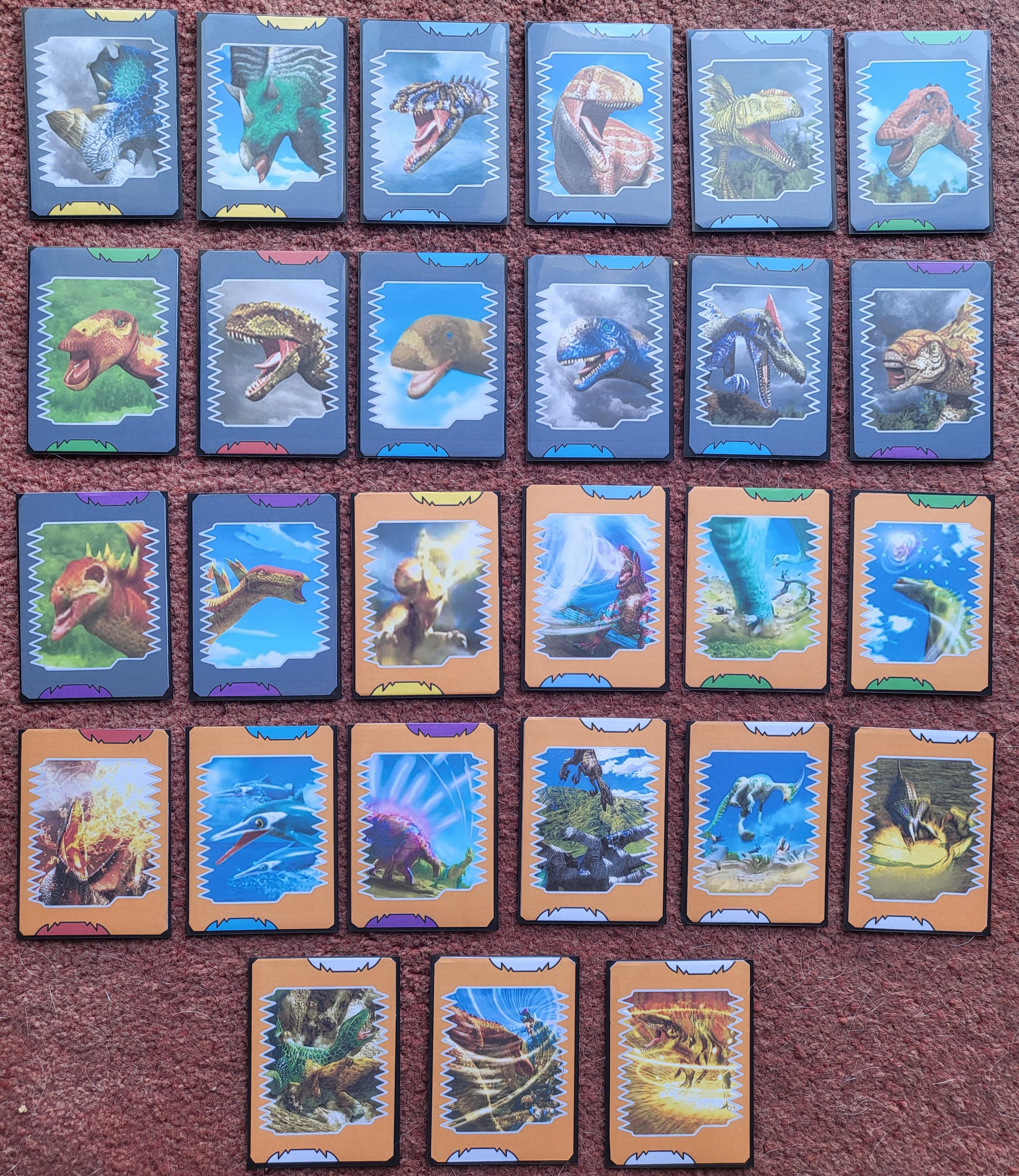 27 more cards added to my collection r/DinosaurKing