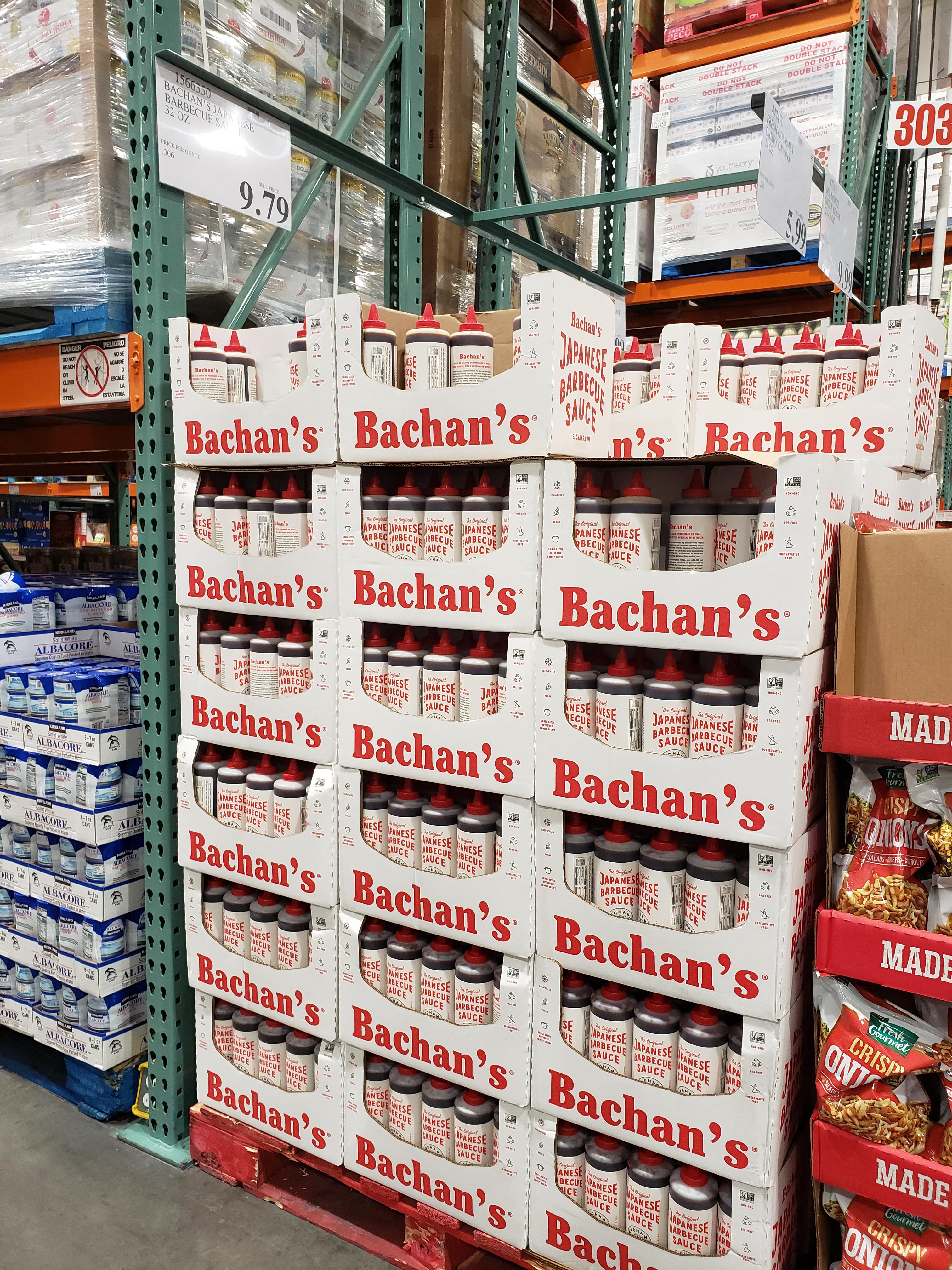 Bachans Japanese BBQ sauce, 32oz for 9.79 r/Costco