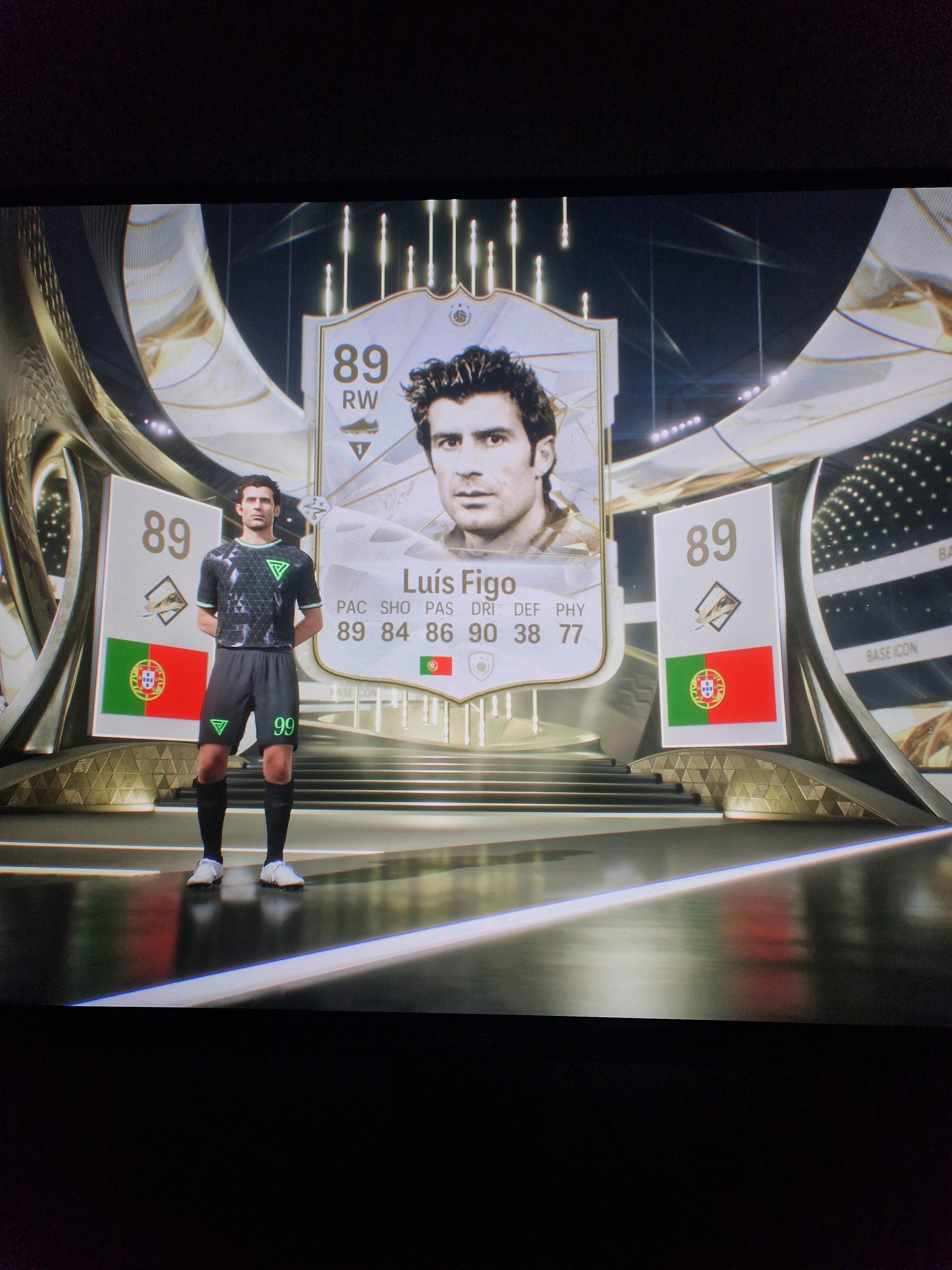 First Icon I've ever packed,from a jumbo rare players pack (untradeable