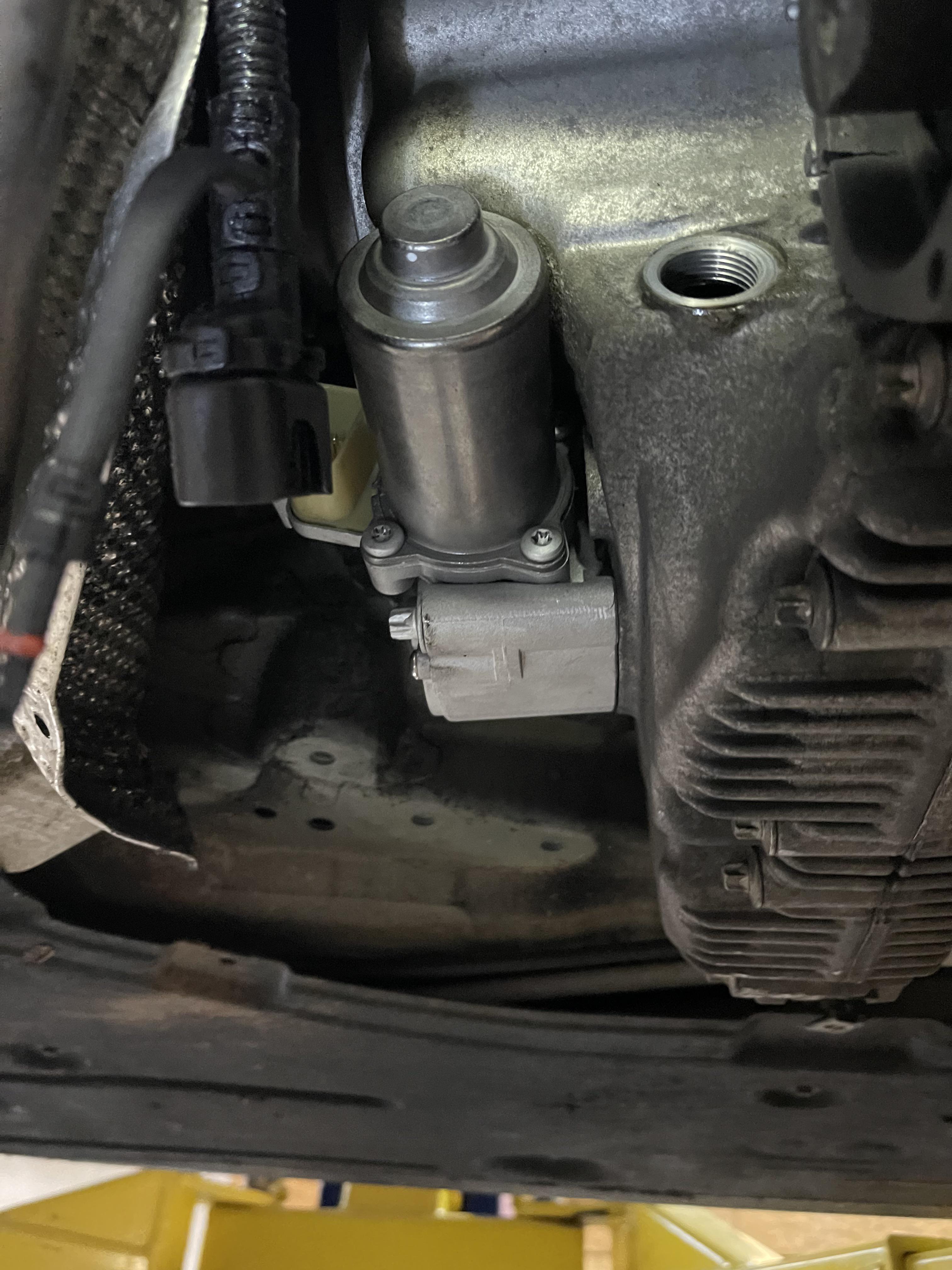 Transfer case had no fluid/ new actuator/new fluid/ trifecta of lights