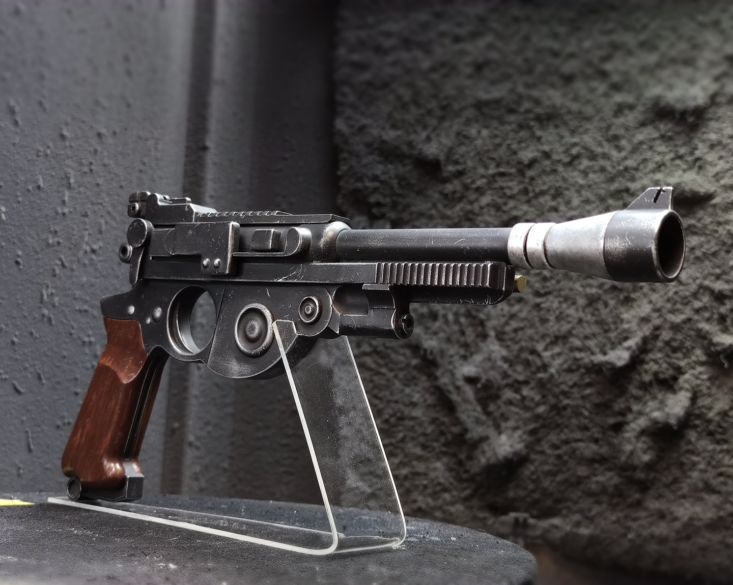 Mando blaster, made more than a year ago r/Mandalorian