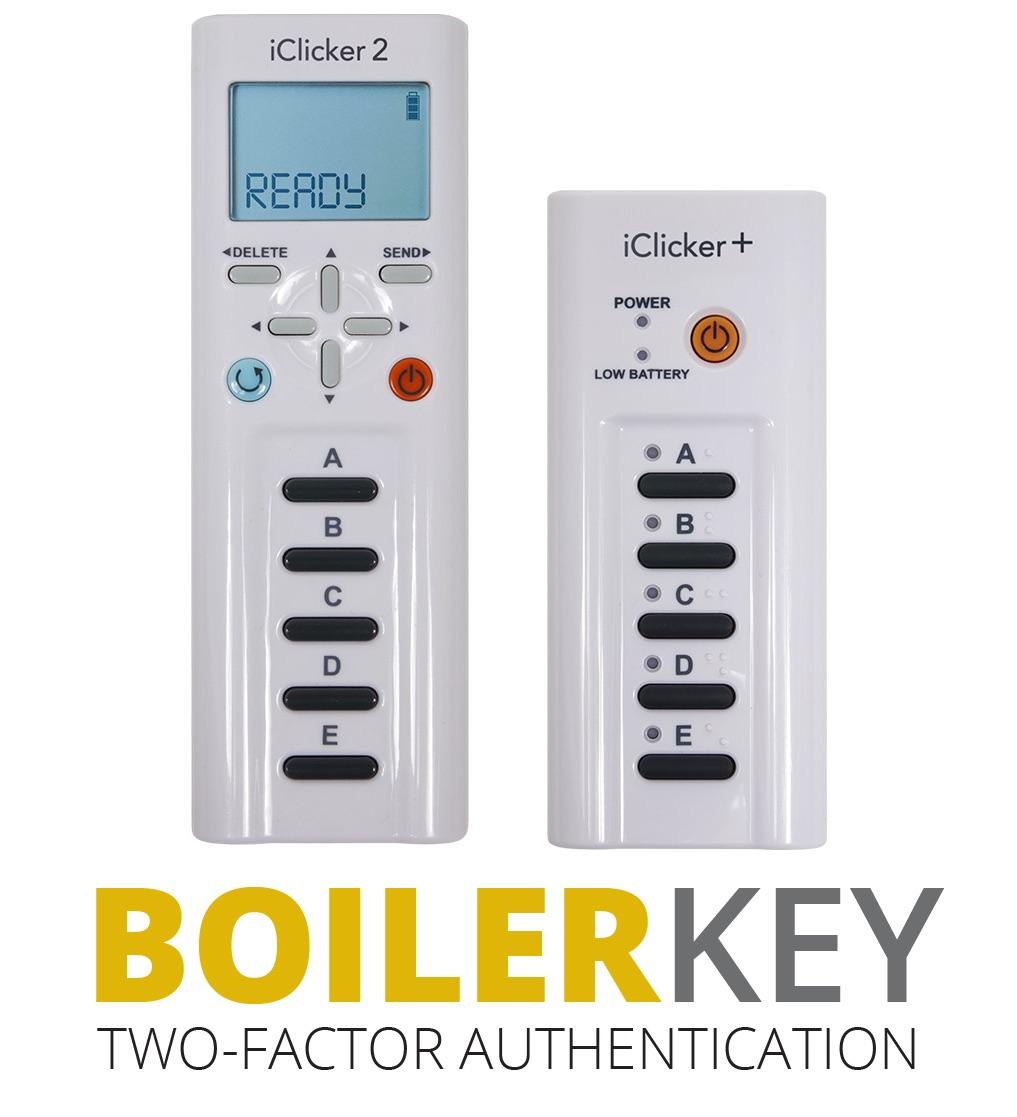 Starting November 5th, BoilerKey is mandatory for iClicker. r/Purdue