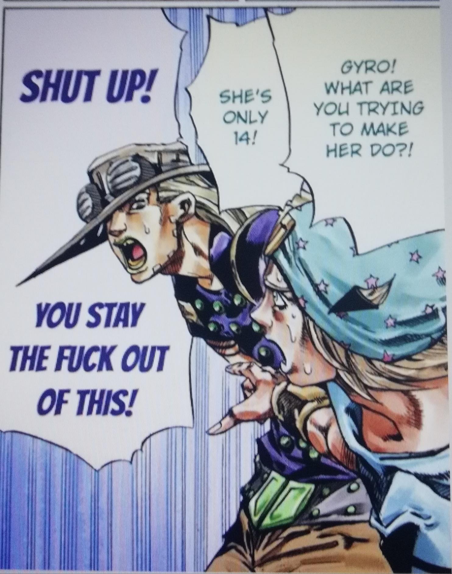 [steel ball run] r/animenocontext