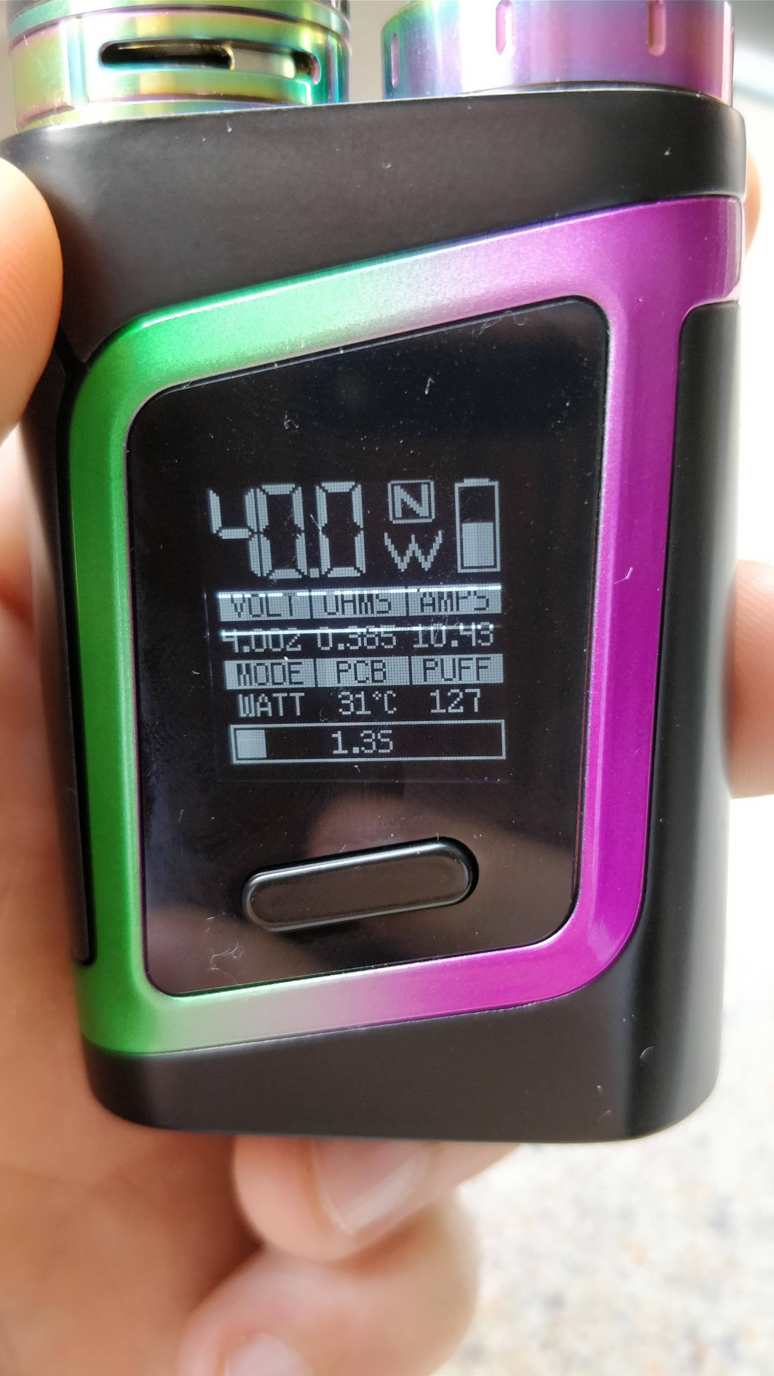 Bought a Smok (I know ( ) AL85 yesterday and these lines have appeared