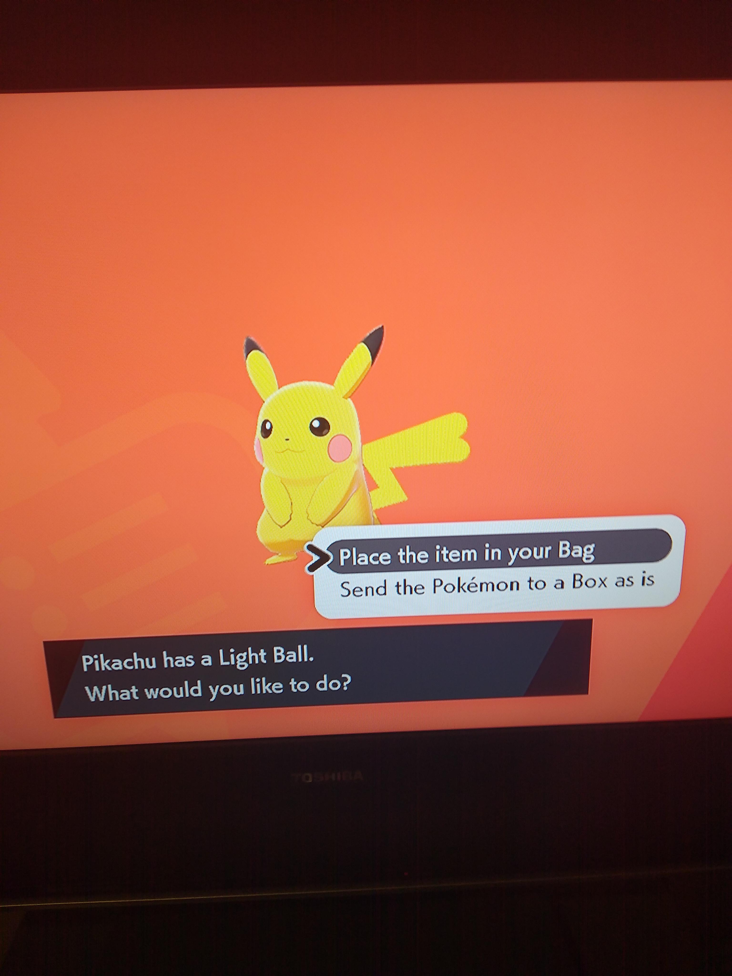 Pikachu Images Pokemon Pikachu With Light Ball