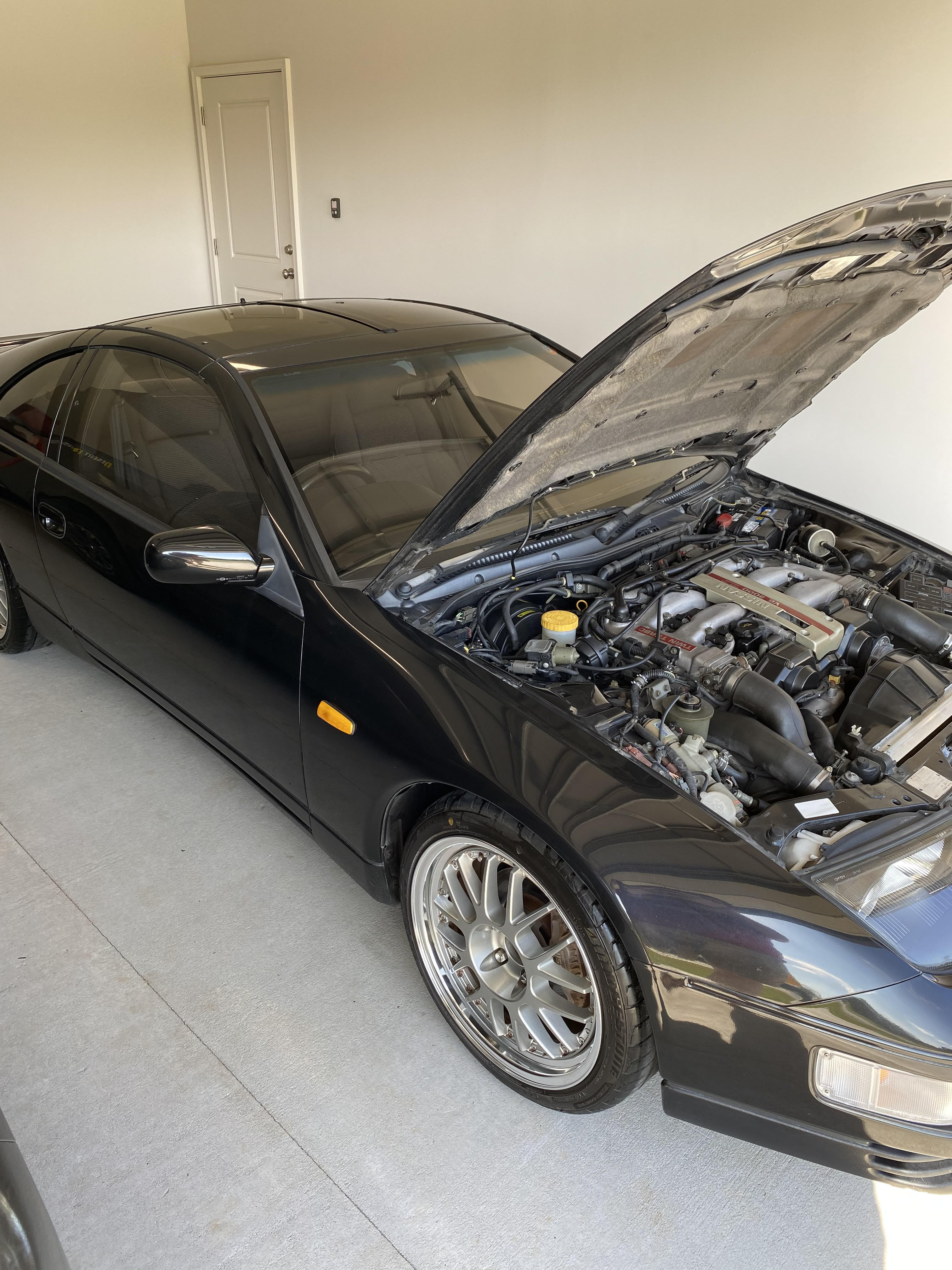 Nissan 300zx Rear window Louver dimensions or even better up for sale