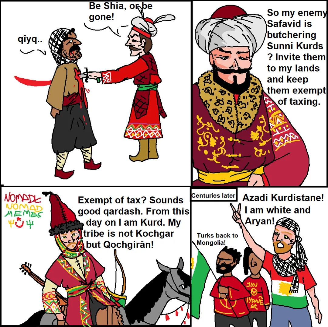 The religious war of the Ottomans and the Safavids fückəd today's