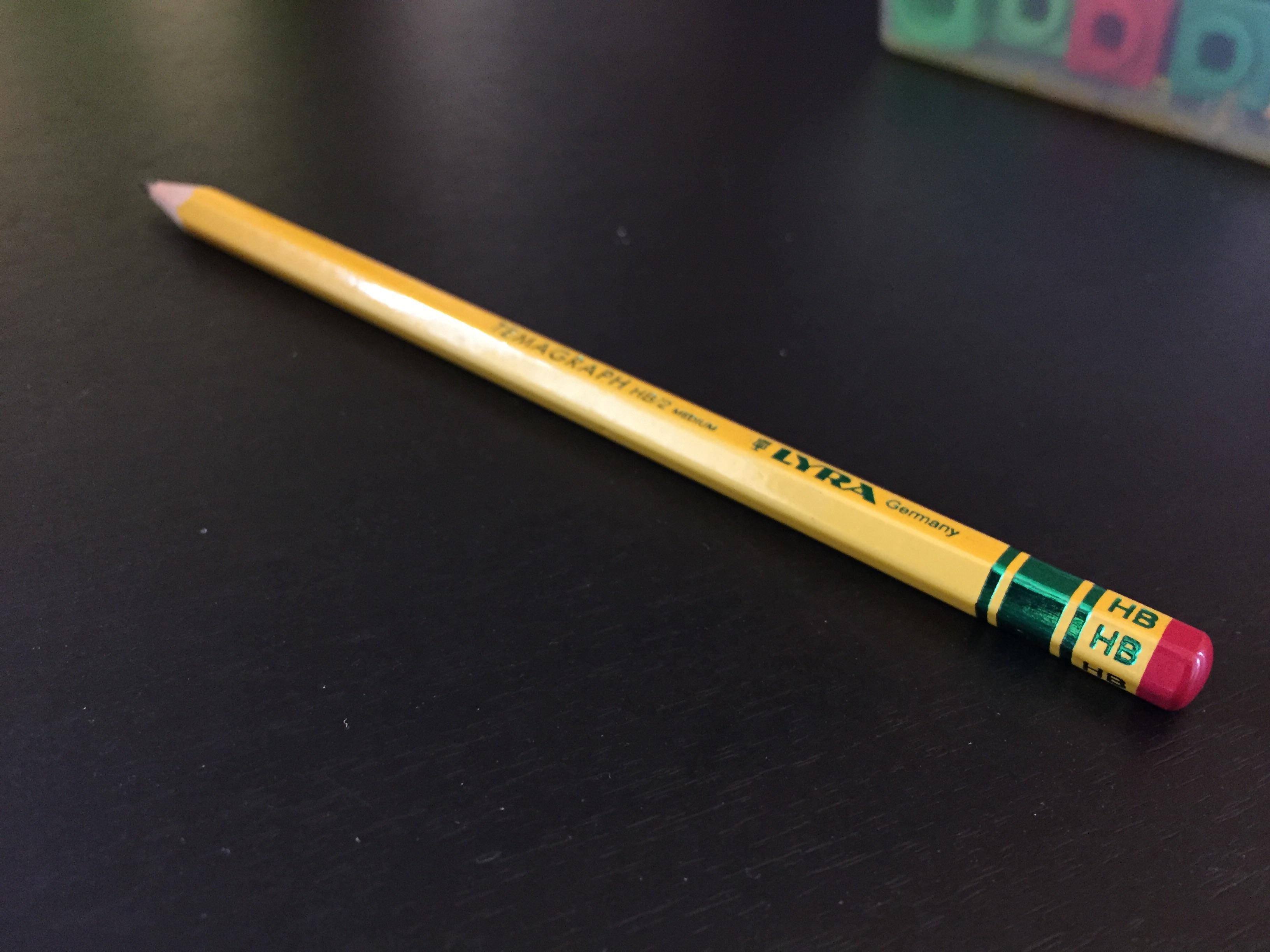 This pencil with a fake eraser r/assholedesign