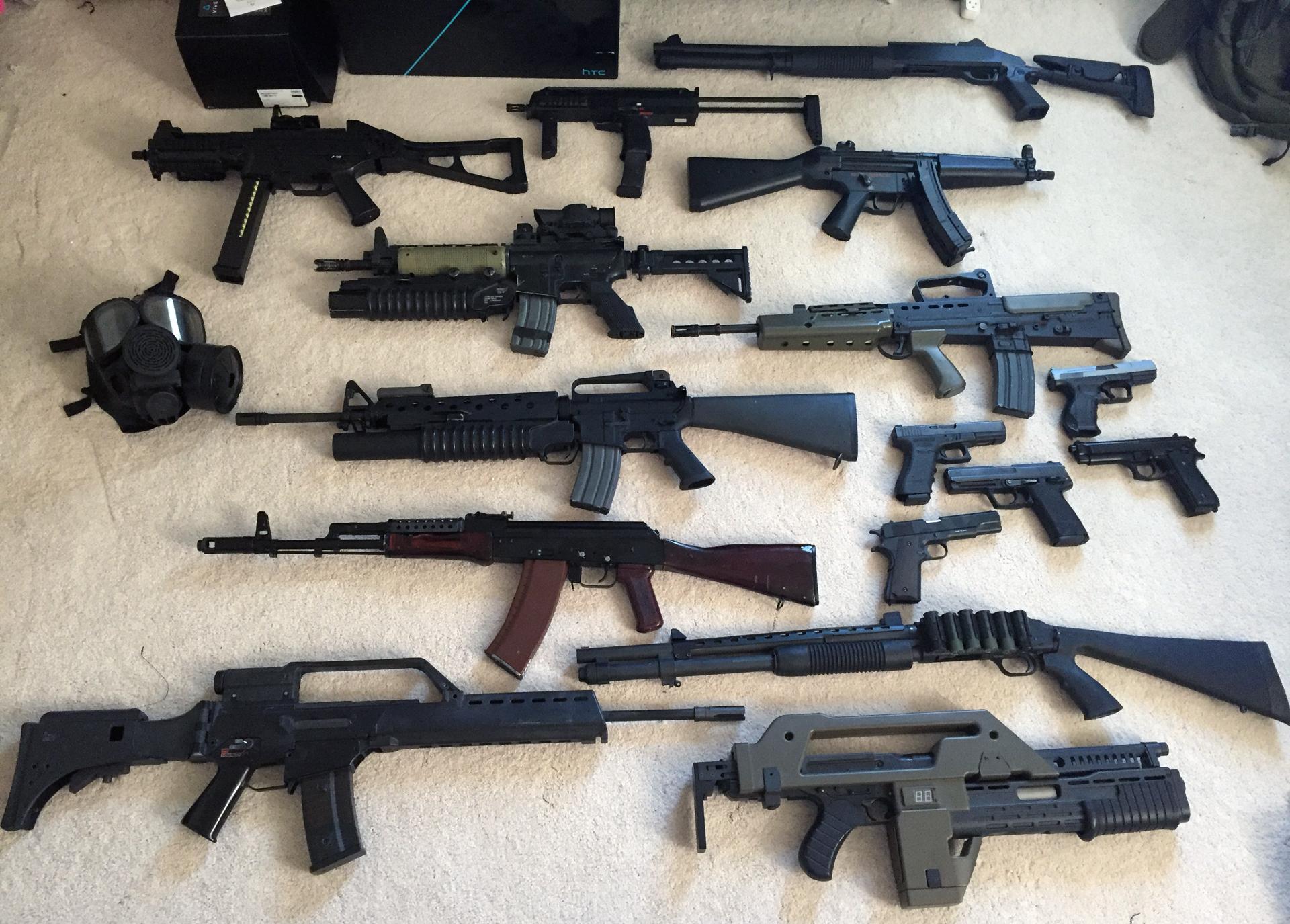 I'm a gun/prop collector, and over the last 10 years I've inadvertently