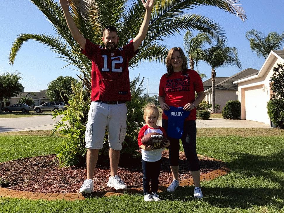 Super Bowl baby update; It's a boy! Baby Brady will be here in October