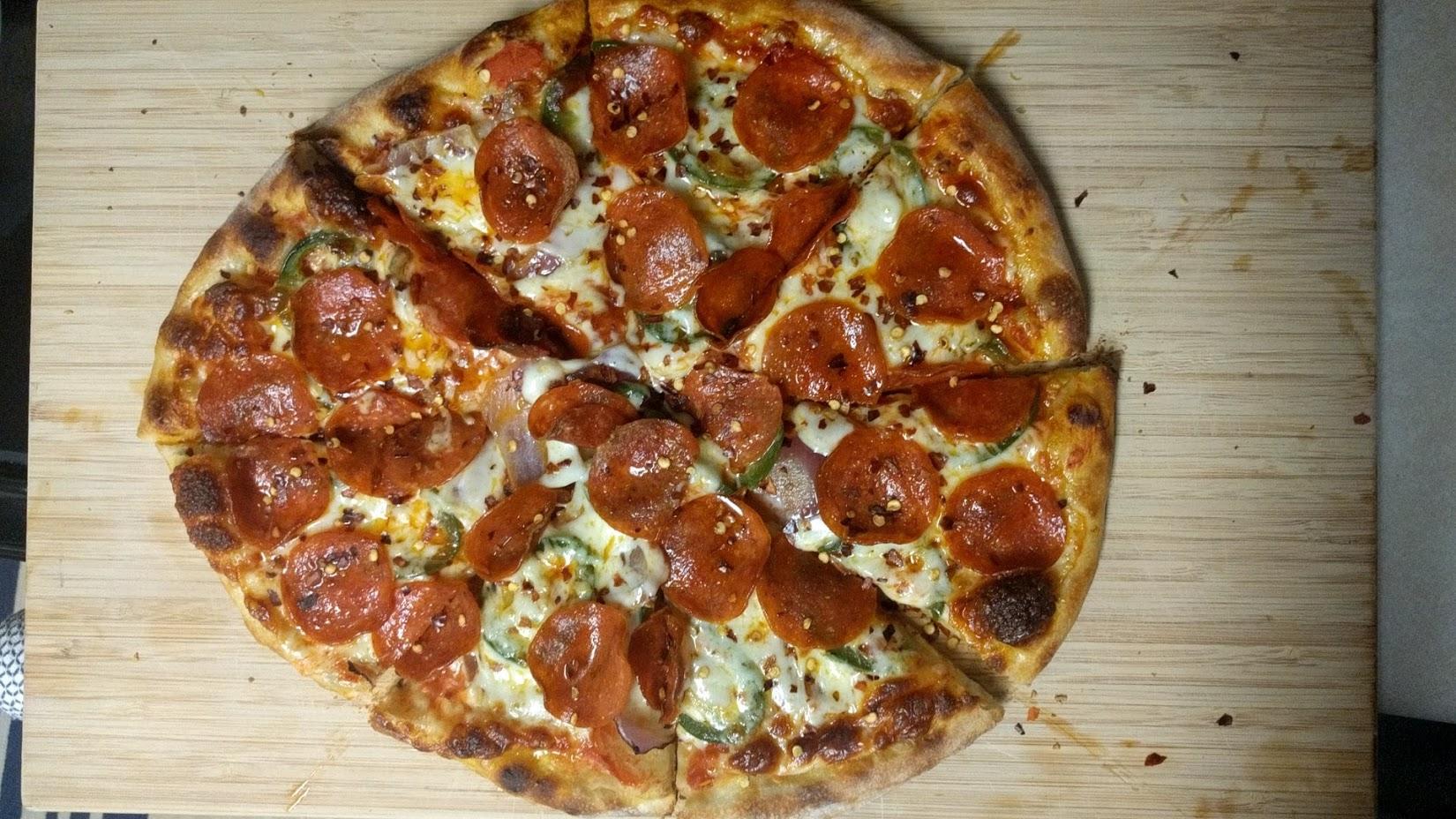 Pepperoni, Jalapeno and Onion r/Pizza