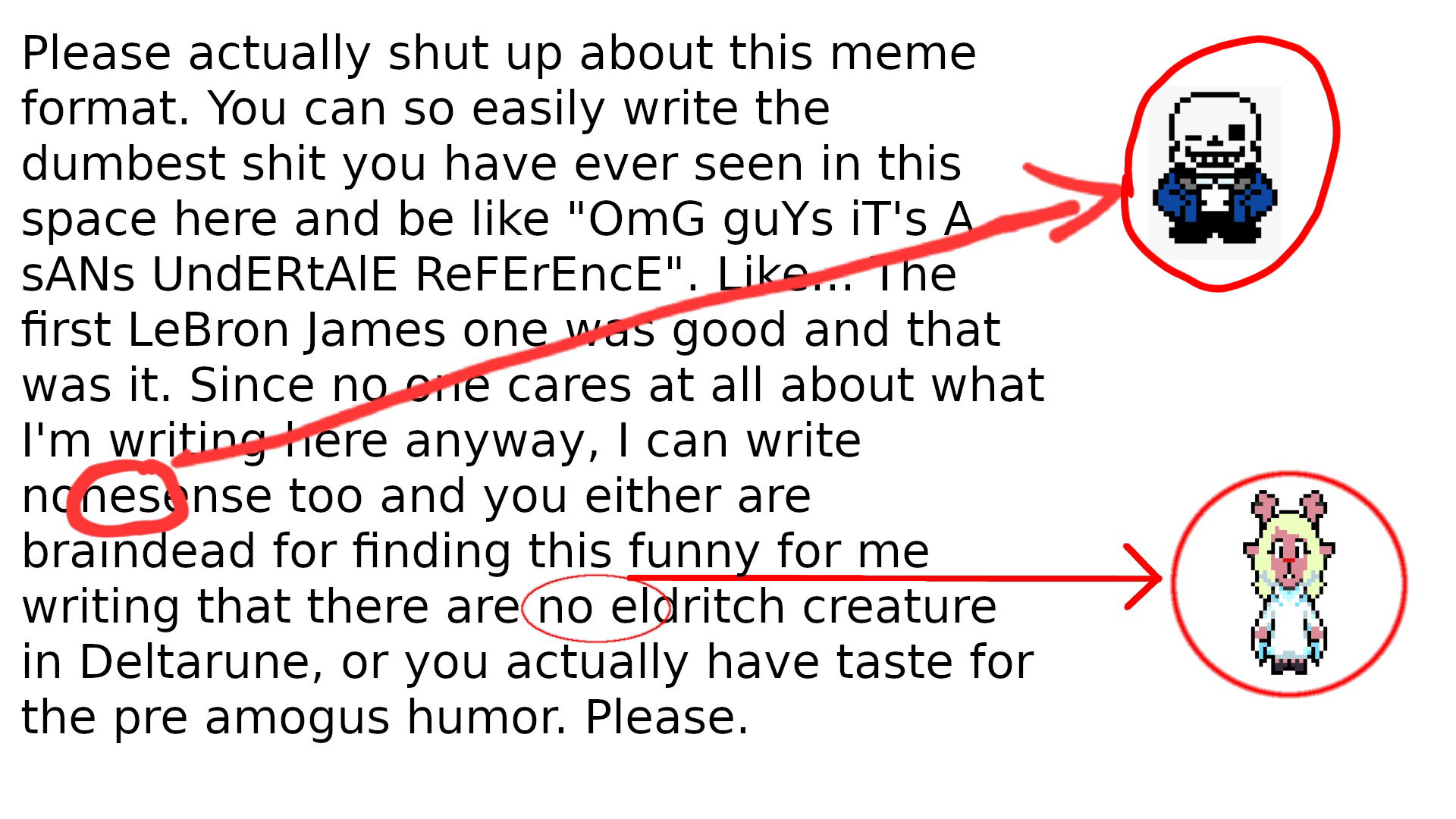 Oh, the irony 2 The Electric Boogaloo r/Undertale