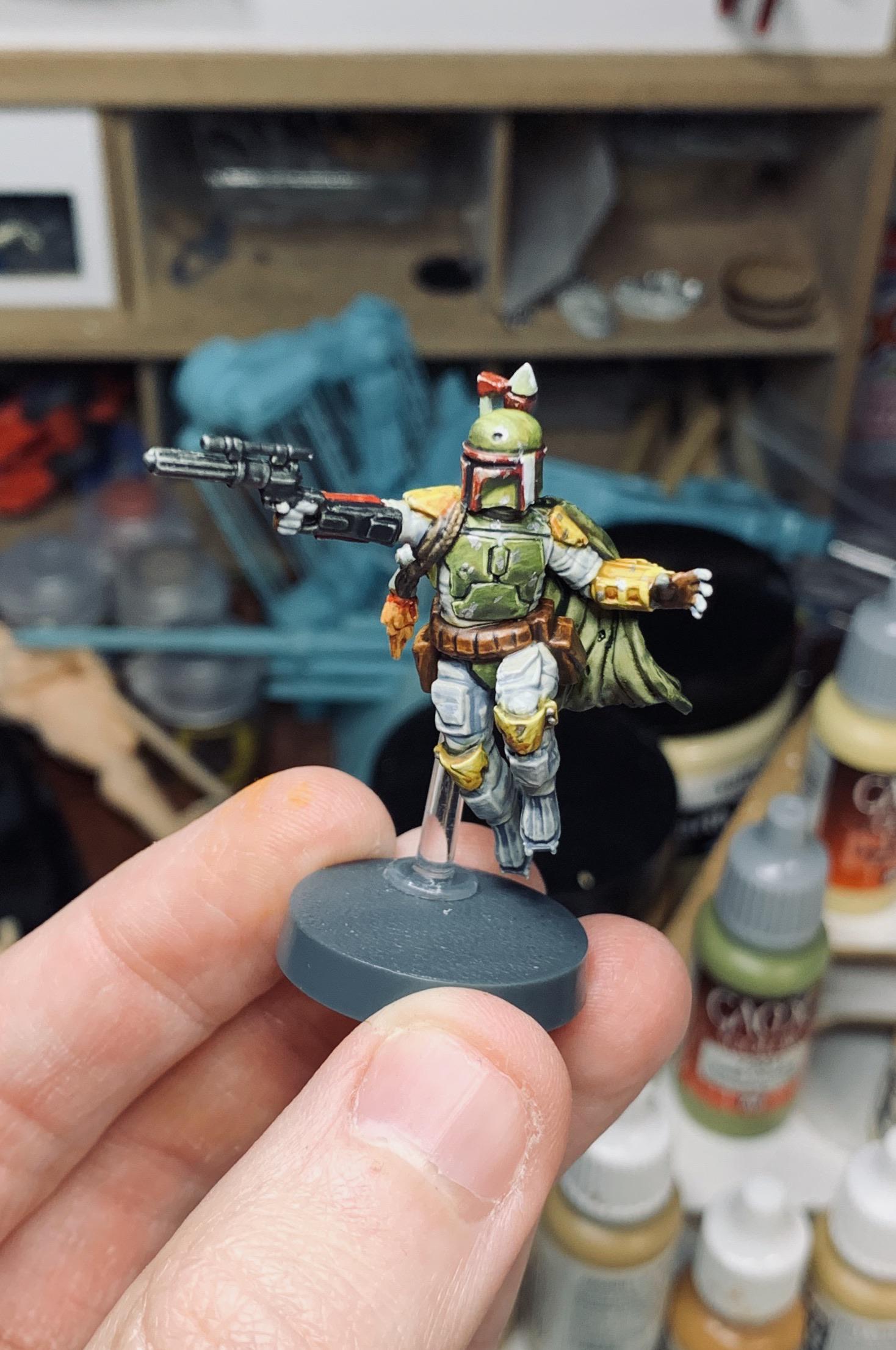 Star Wars Legion Boba Fett Single sitting, 2 hours, 100 Citadel