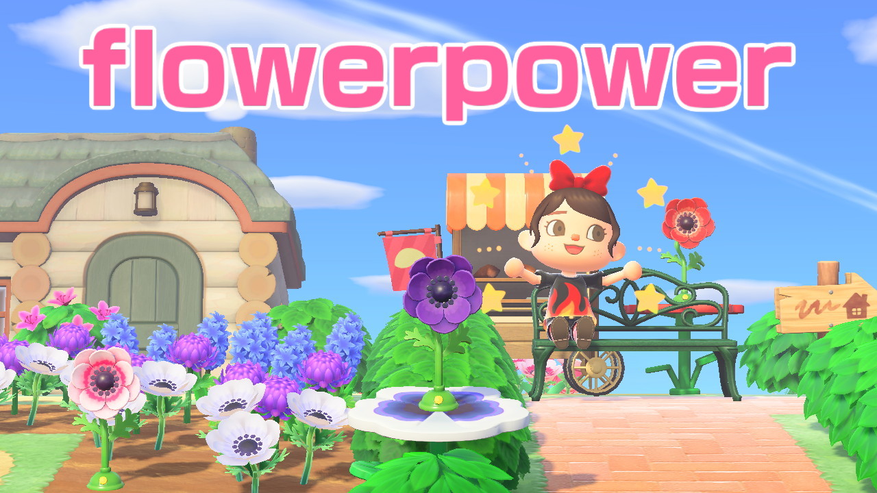 Love these windflower fans, customisable adorableness r/AnimalCrossing
