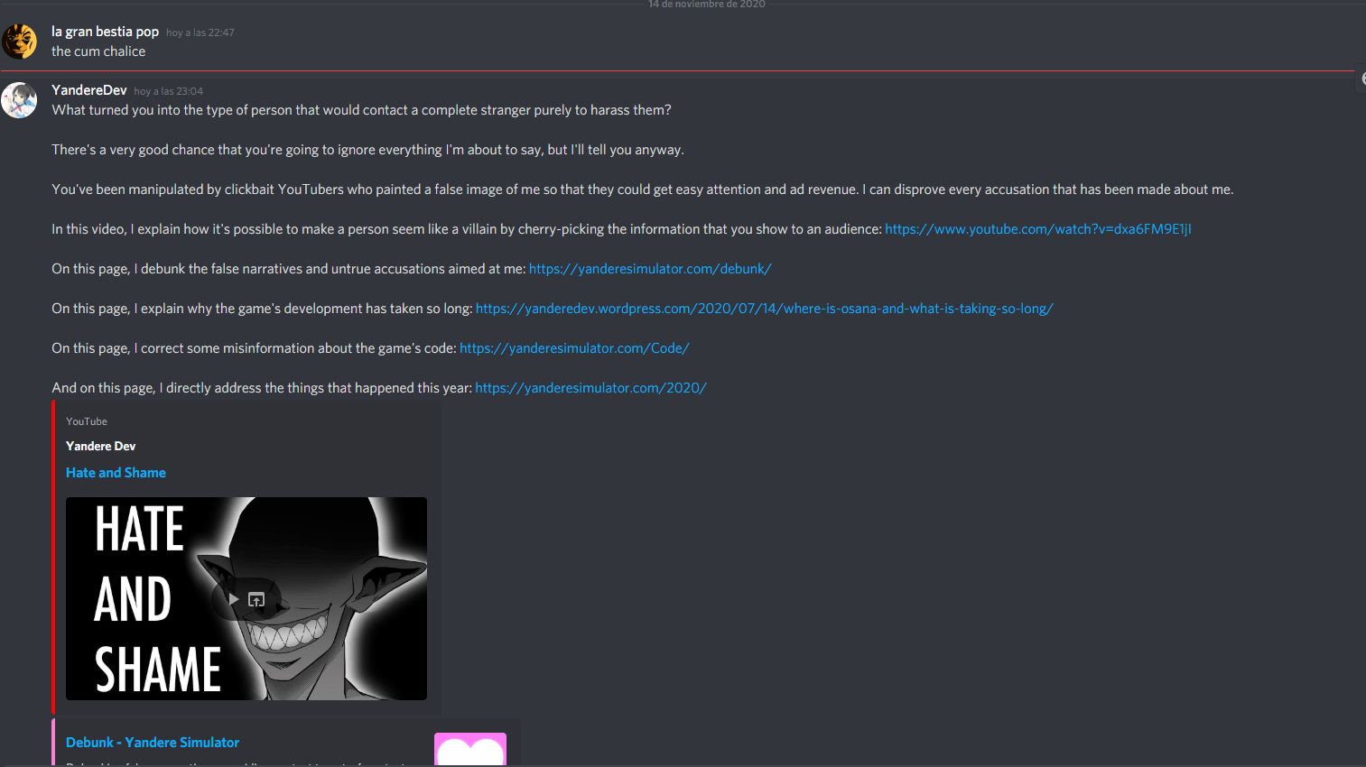 Yep, we can confirm that is a copypasta yandere_simulator_2