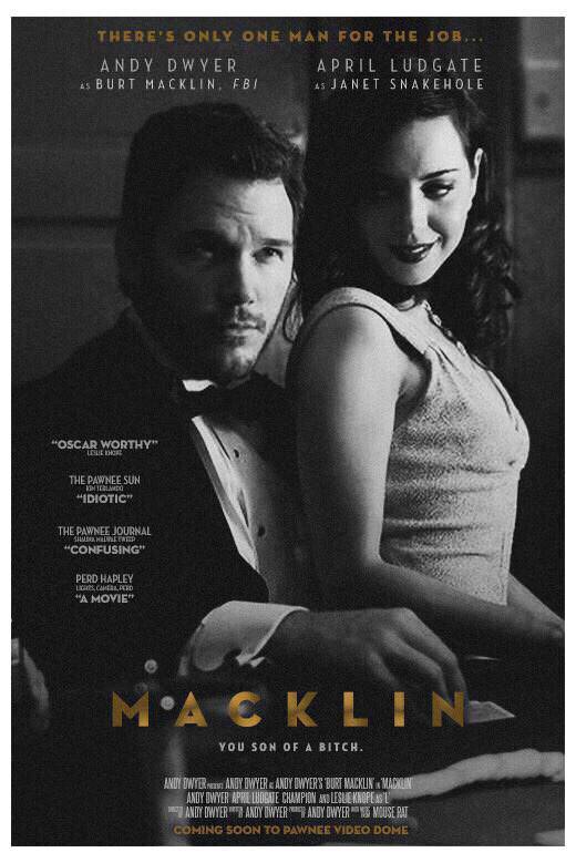 Macklin..... You son of a.. r/PandR