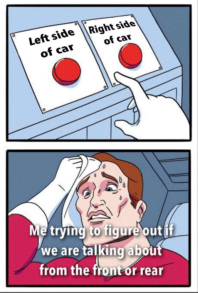 Right rear tire pressure low. r/memes