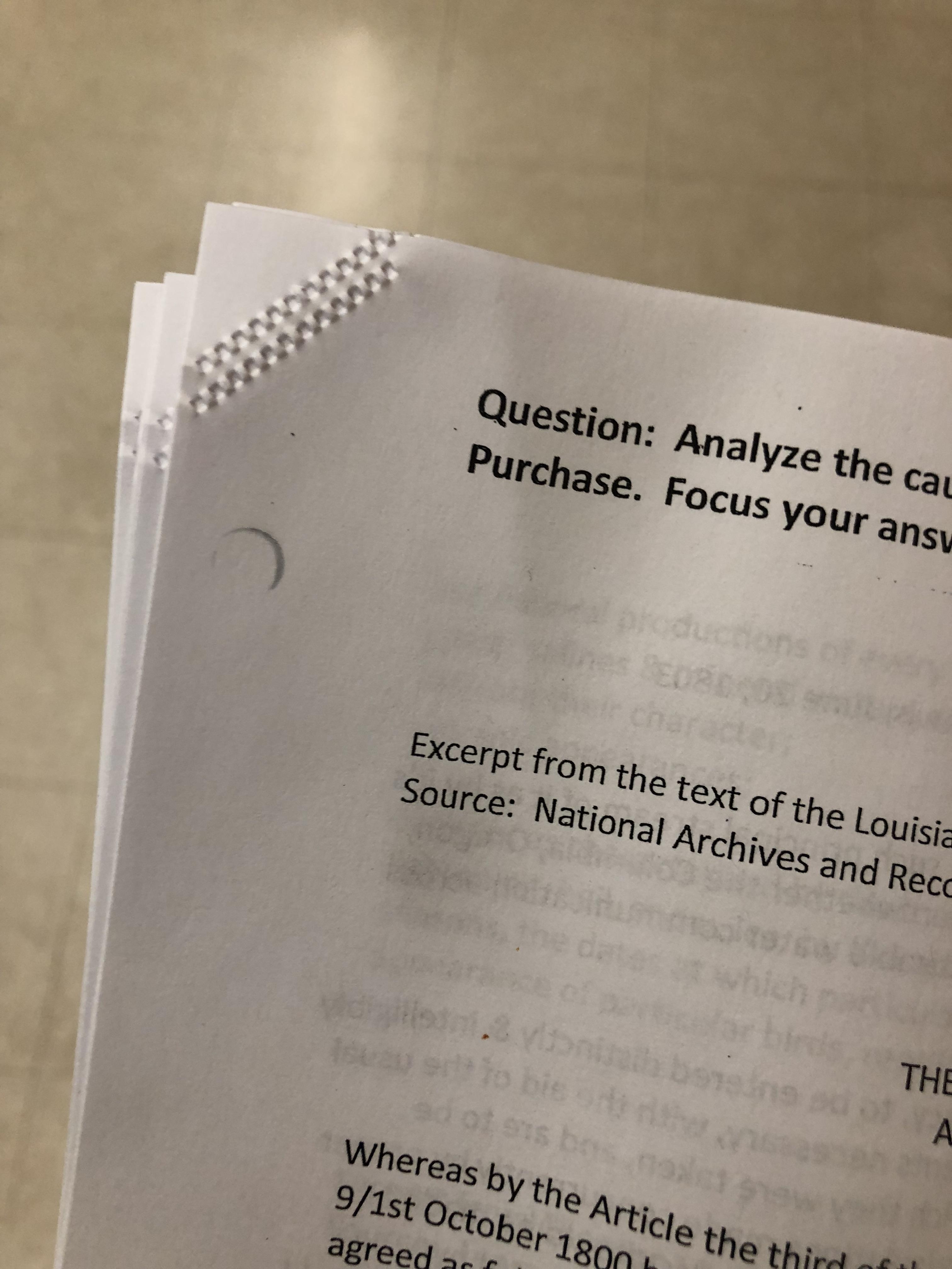 The way these papers are “stapled” r/mildlyinteresting