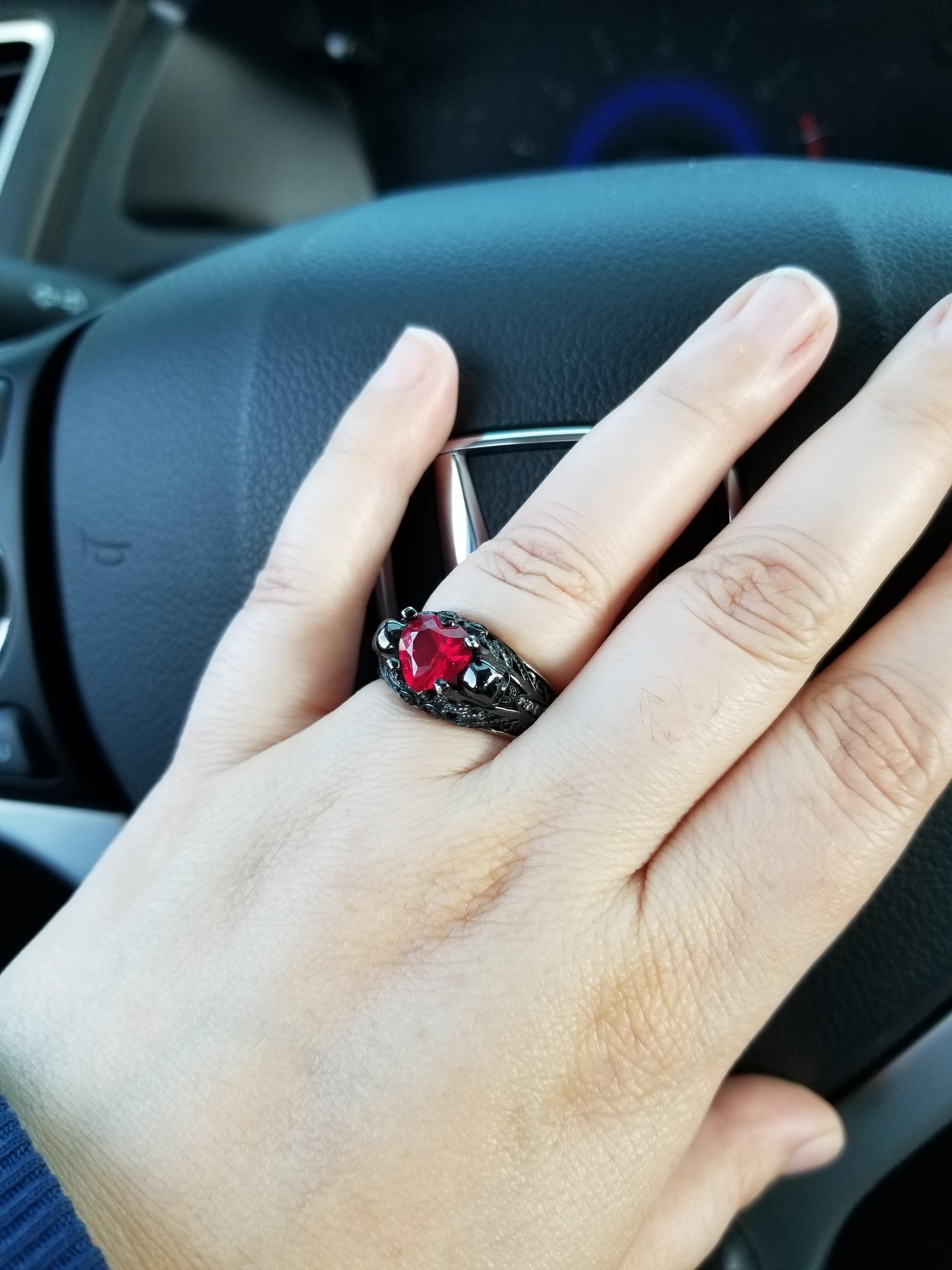 Unique ring r/wedding