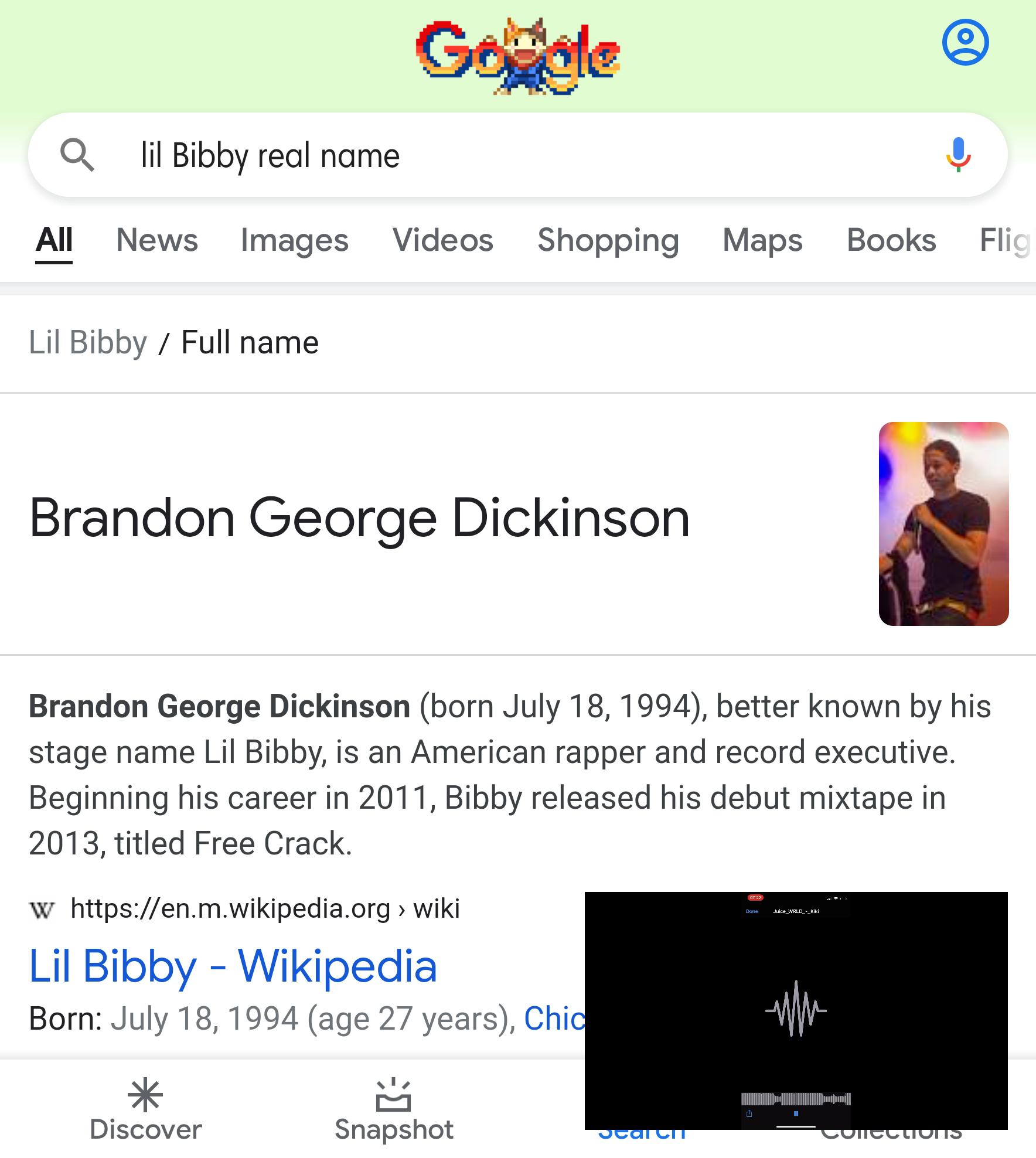 Petition to start addressing Bibby by his real name. "Bibby" drops
