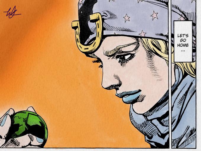 [JJBA Steel Ball Run] “Let’s Go Home” Johnny Joestar. Just started