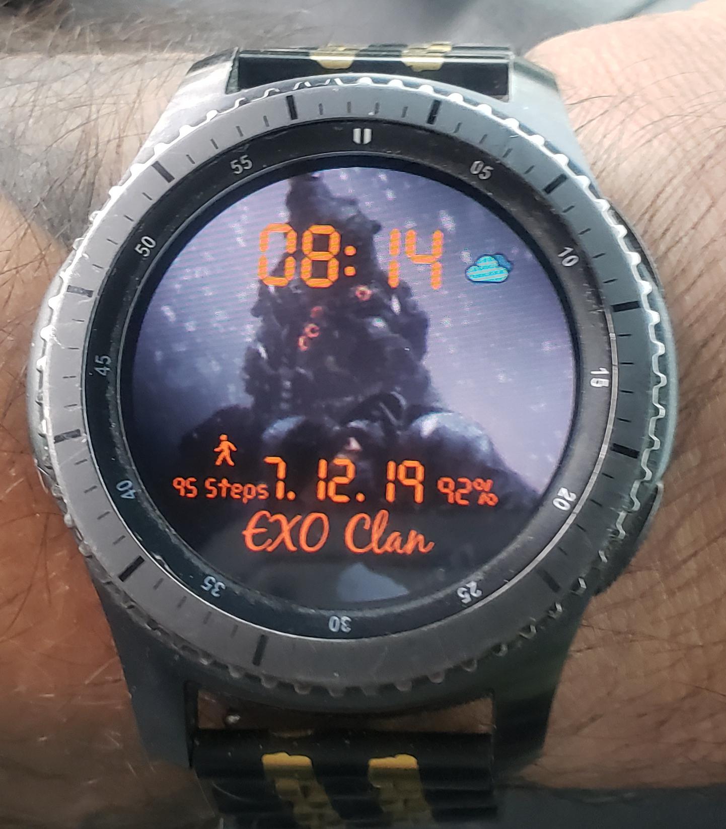 My survival watch I've designed r/thedivision
