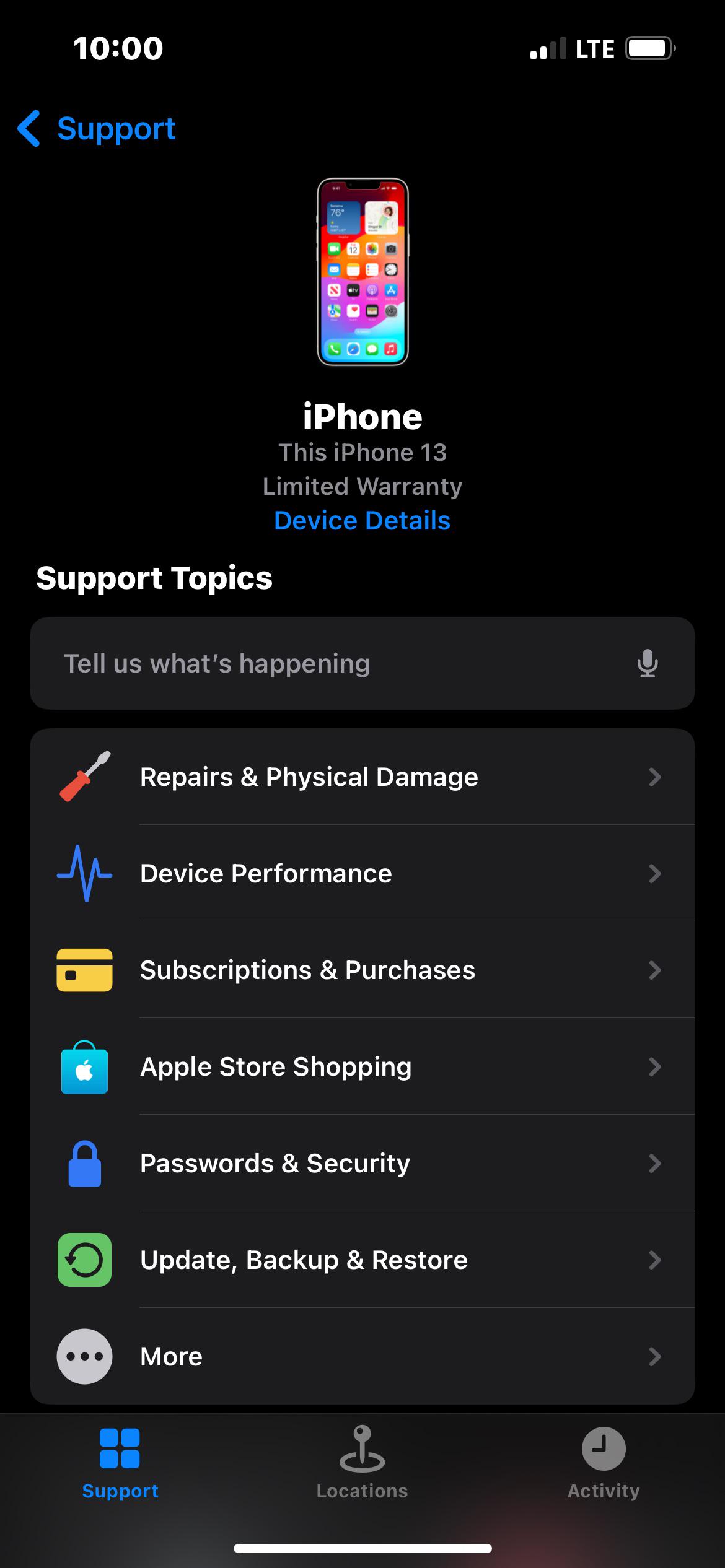 What will my apple warranty cover ? r/iphone