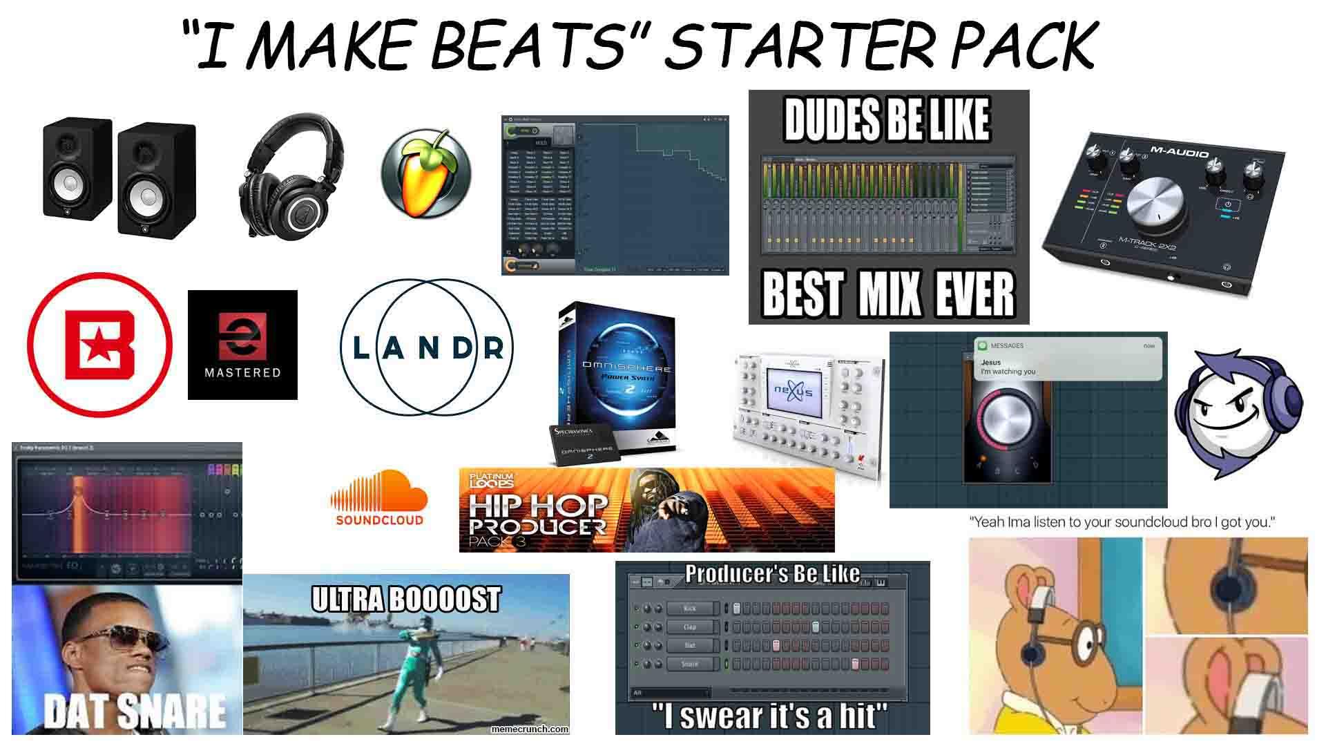 "I make Beats" Starter Kit r/Audiomemes
