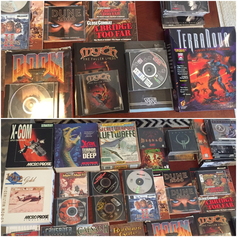 Some old PC games. r/gaming
