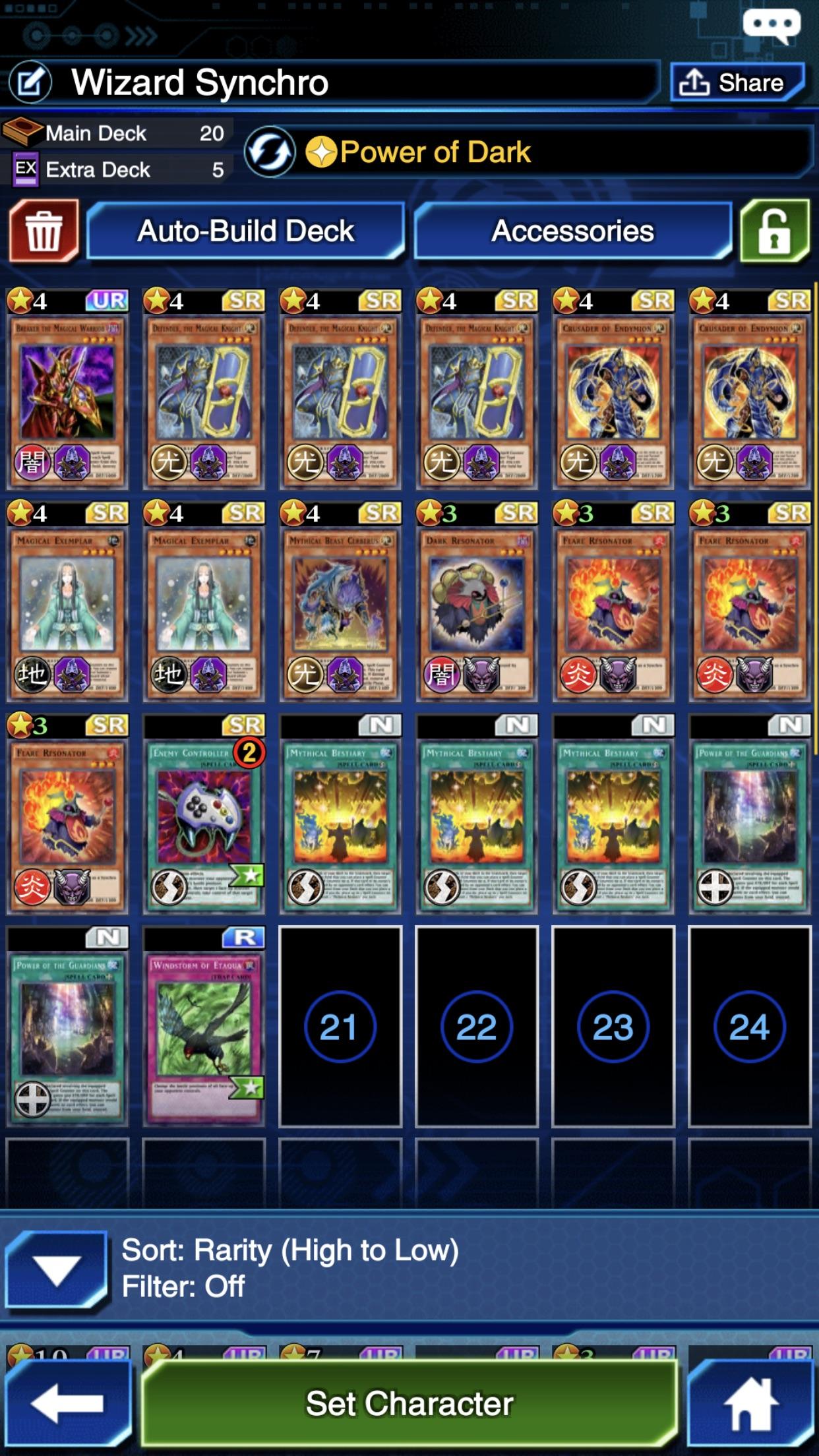 [deck] this is my current spell counter synchro deck . What changes