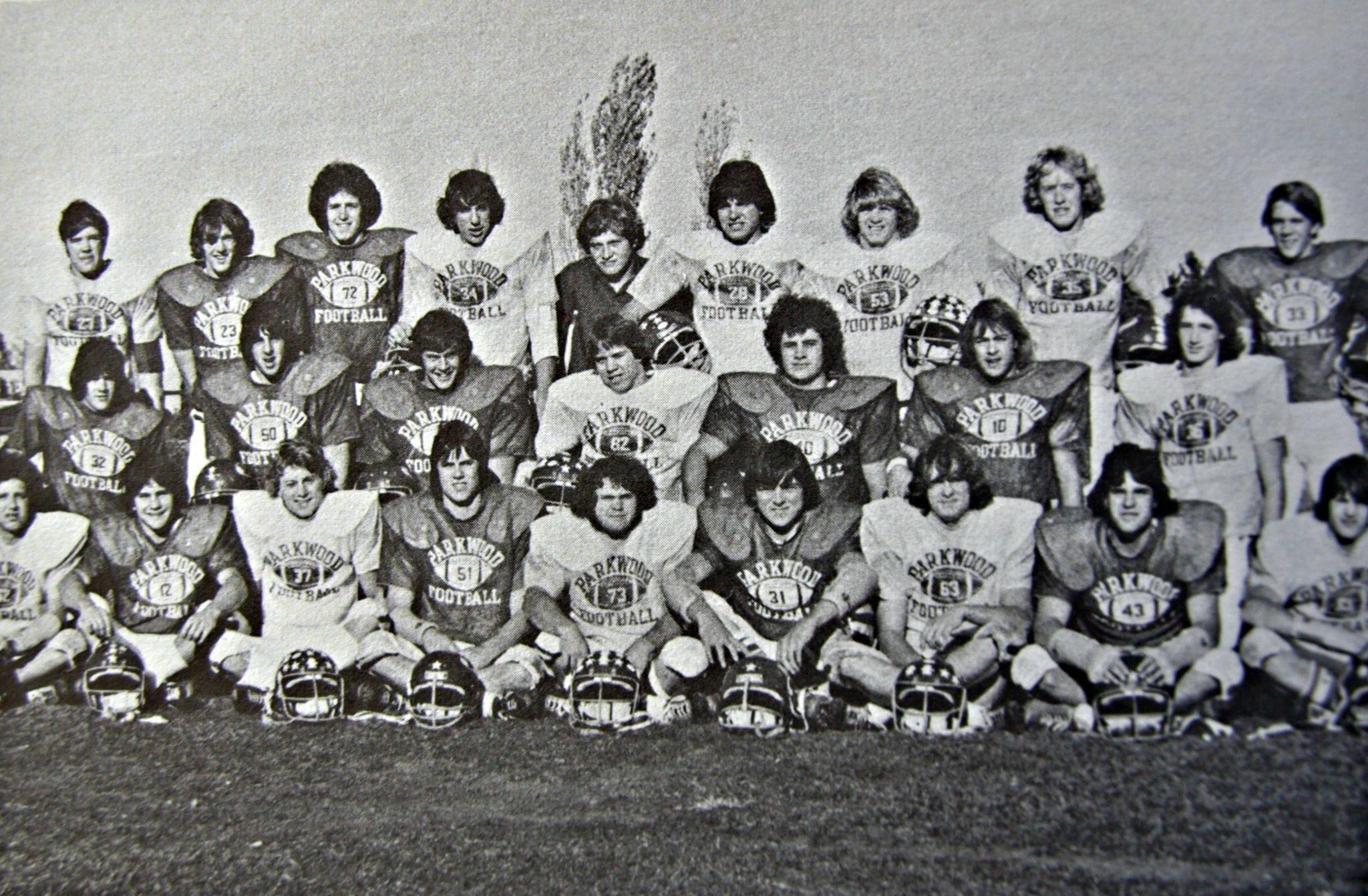Dads 1977 High school Football team Parkwood Bears r/OldSchoolCool