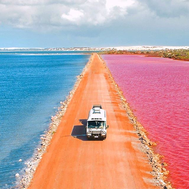 Australian pink lake r/BeAmazed